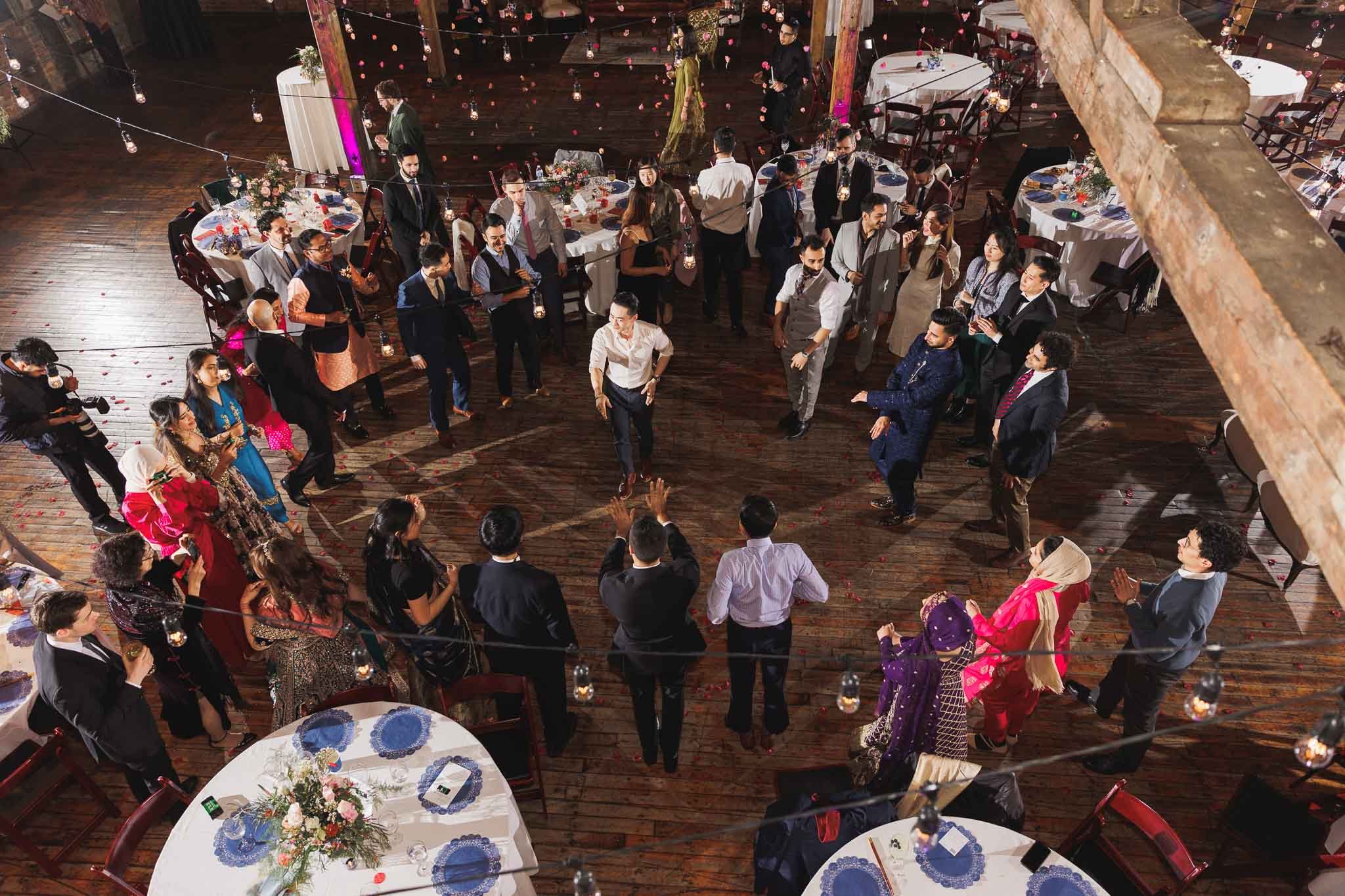 Chinese Wedding Dance Guests