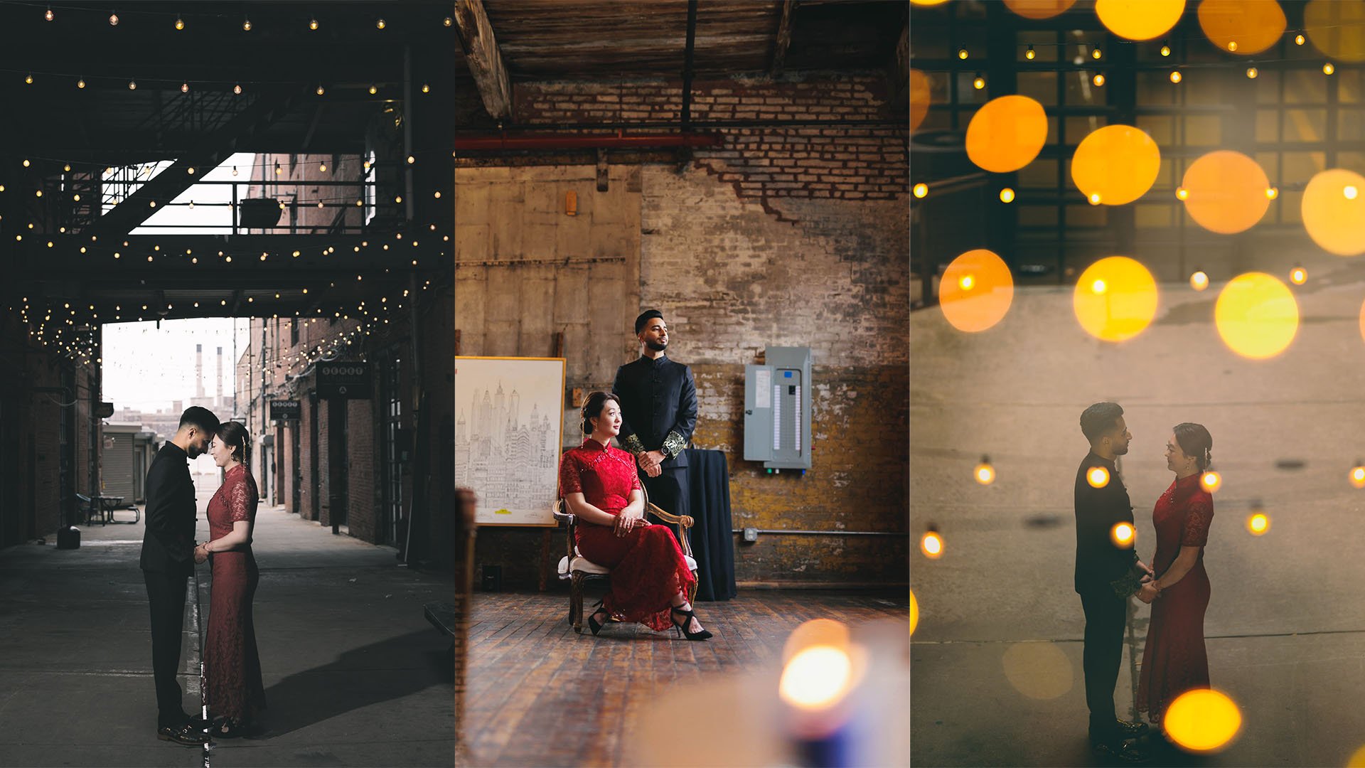 Sherry and Junaid at Greenpoint Loft