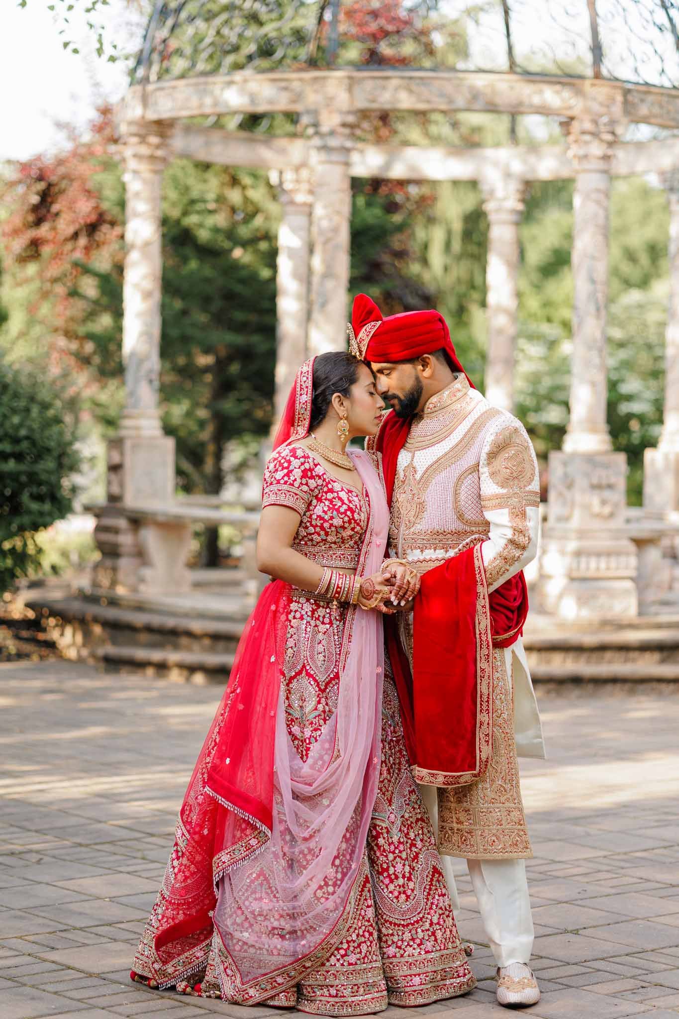 Indian wedding photography of Bride and Groom
