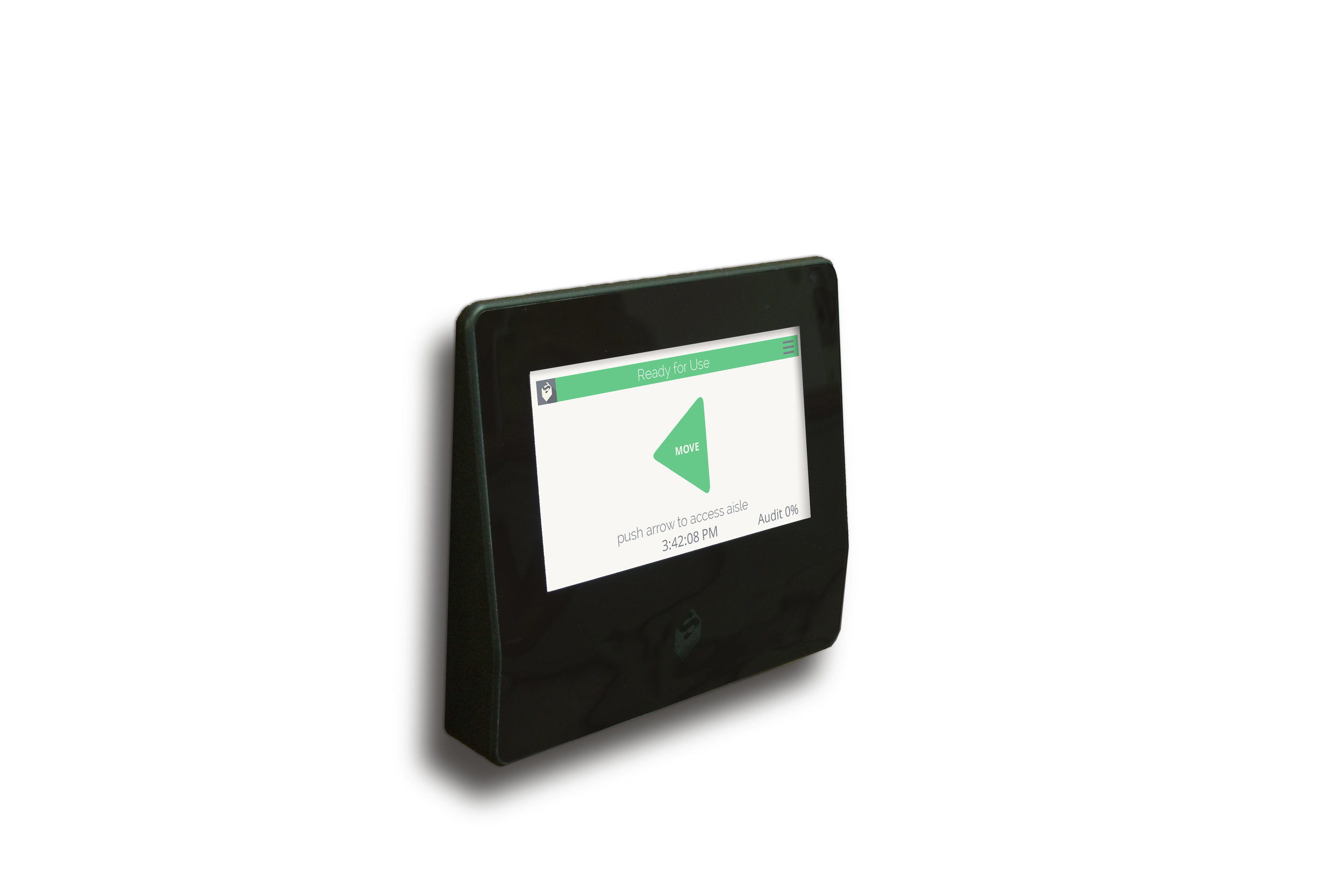 Side View Of The Touch Technology Control Head