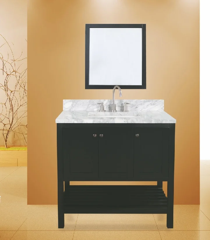 hampton bay bathroom vanity set absolute black, 36" $1050.00