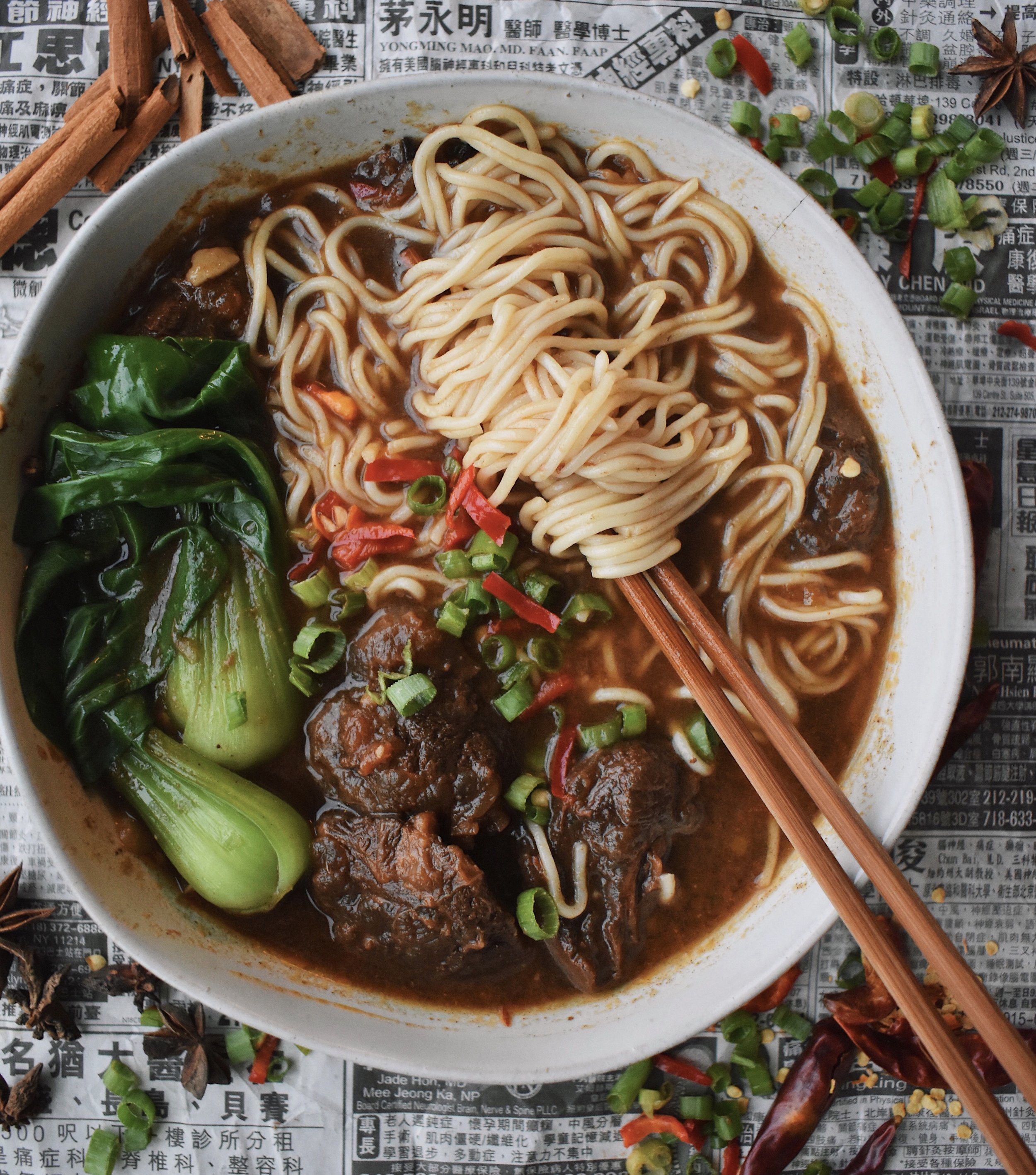 Sichuan Spicy Beef Noodle Soup Instant Pot Recipe - Ready 2 Ramen