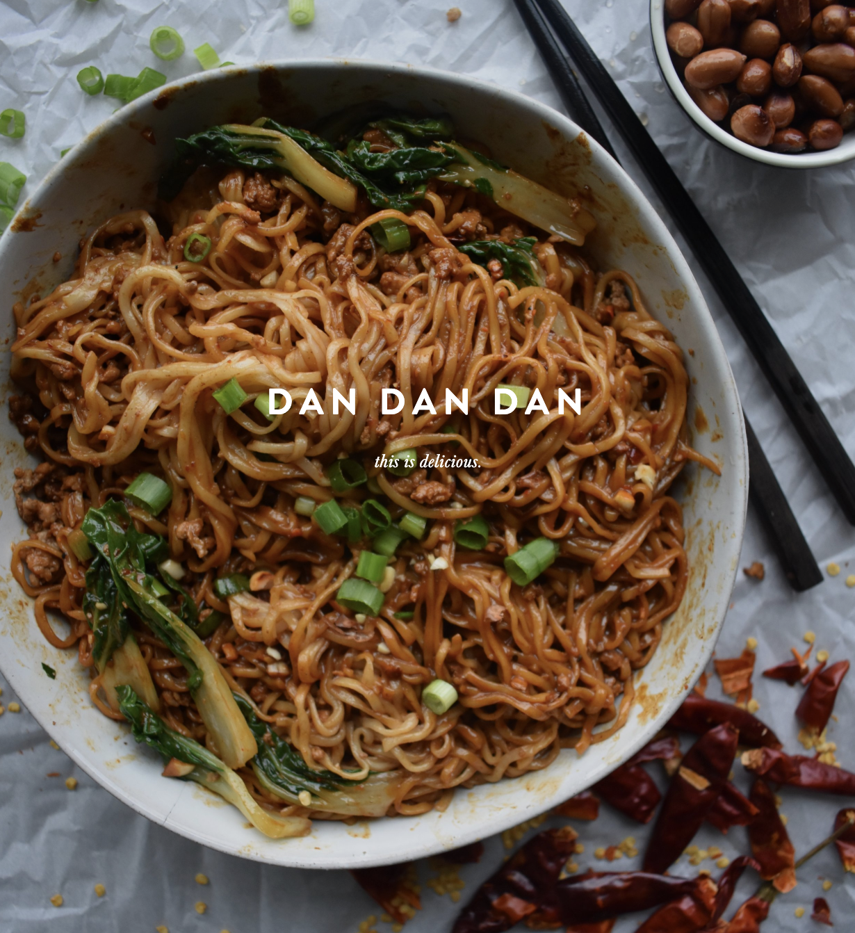 Dan Dan Noodles  | Recipe