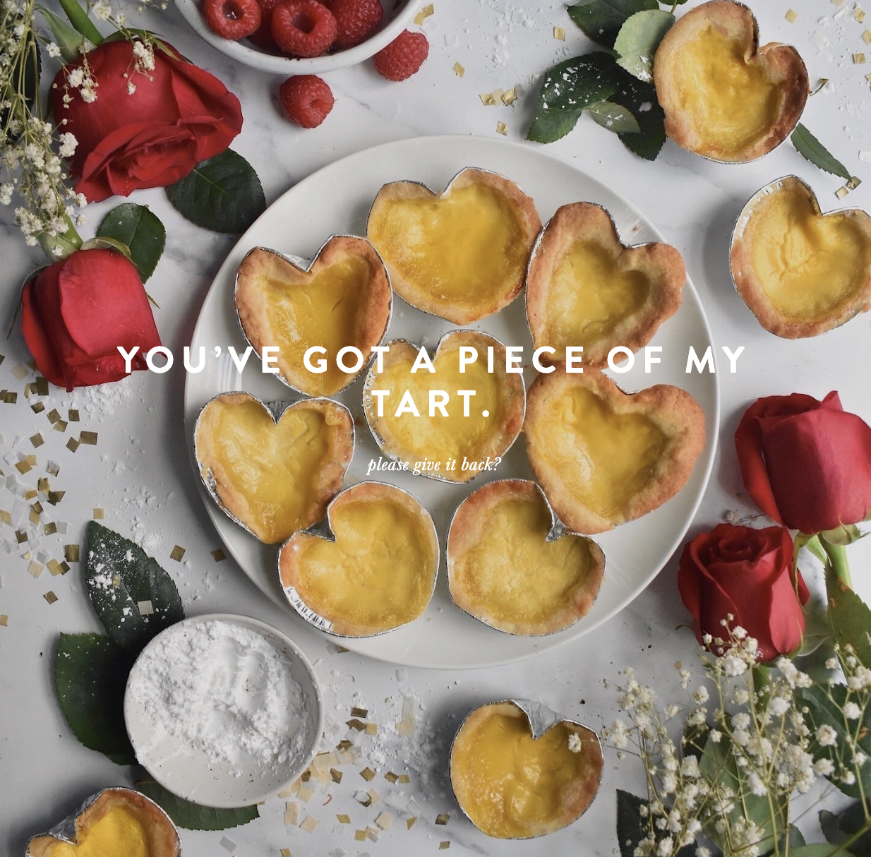 Heart-Shaped Dan Ta (Egg Tarts)  | Recipe