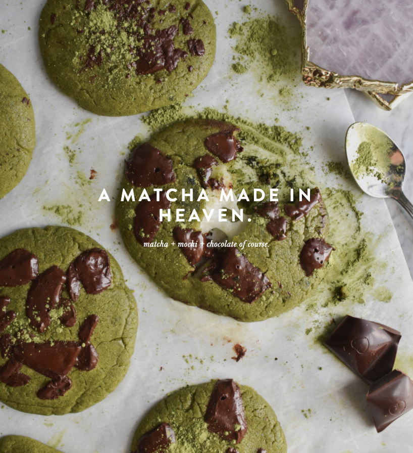 Matcha Mochi Cookies | Recipe 