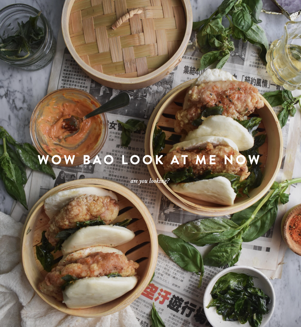Taiwanese Fried Chicken Baos (Gua Bao) | Recipe 