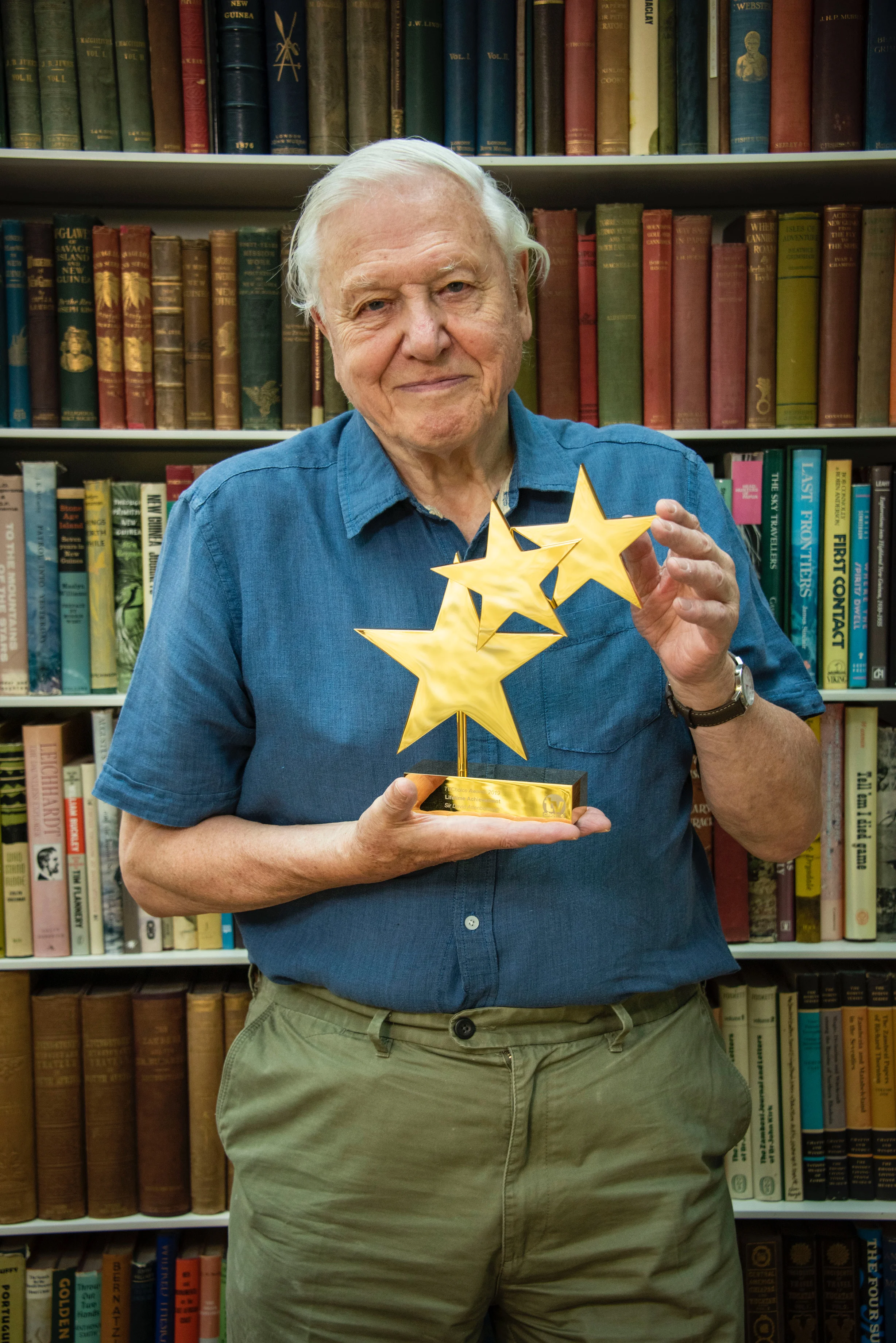 Sir David Attenborough TV Choice Lifetime Achievement Award 2019.jpg