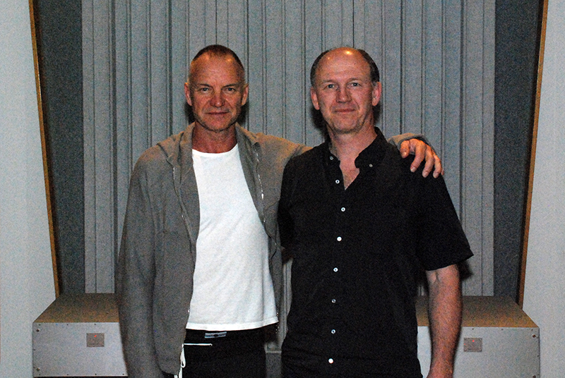 Sting and Scott Hull
