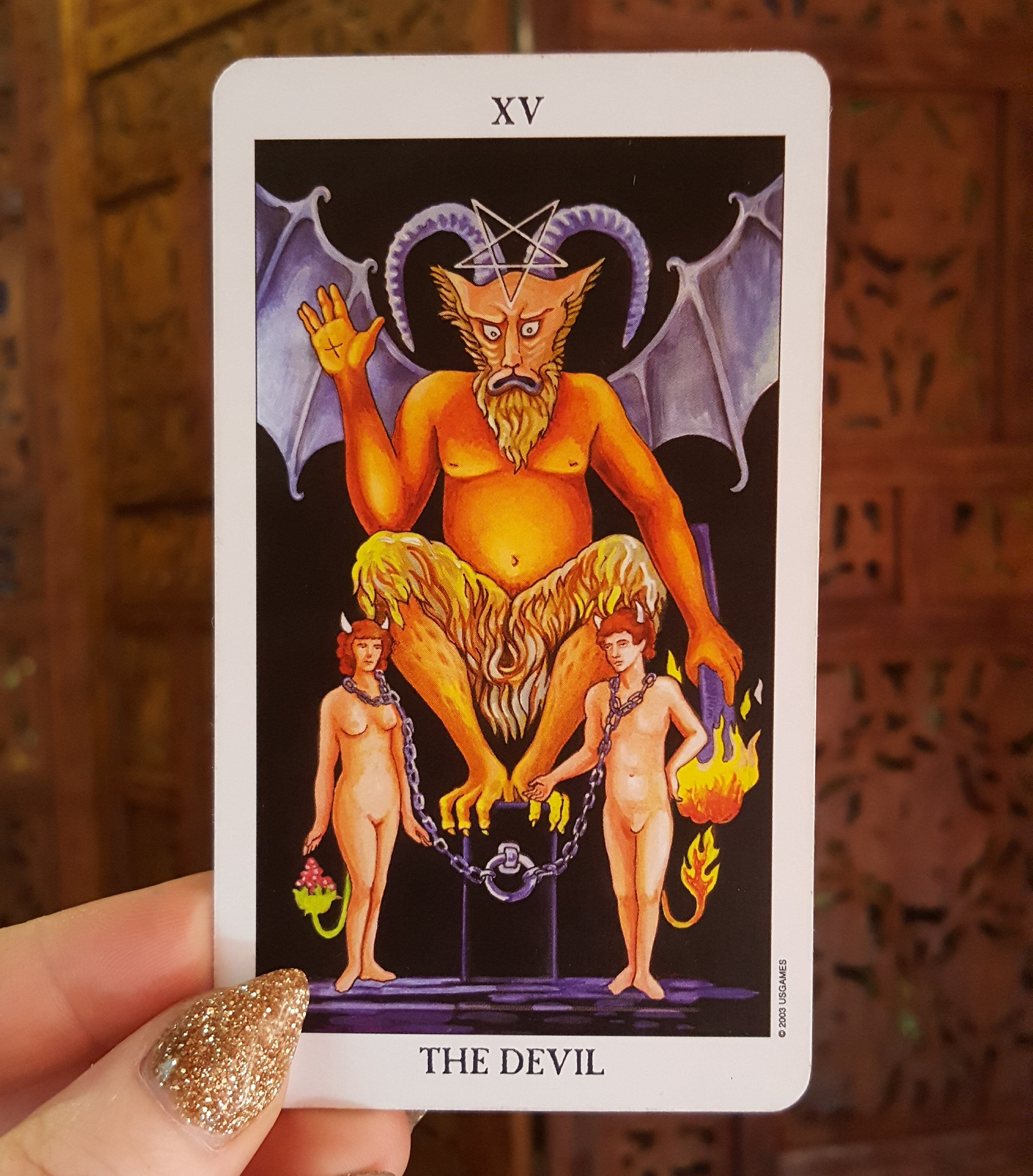 Học Xem Bài Tarot: Ý Nghĩa Lá Bài The Devil (15)