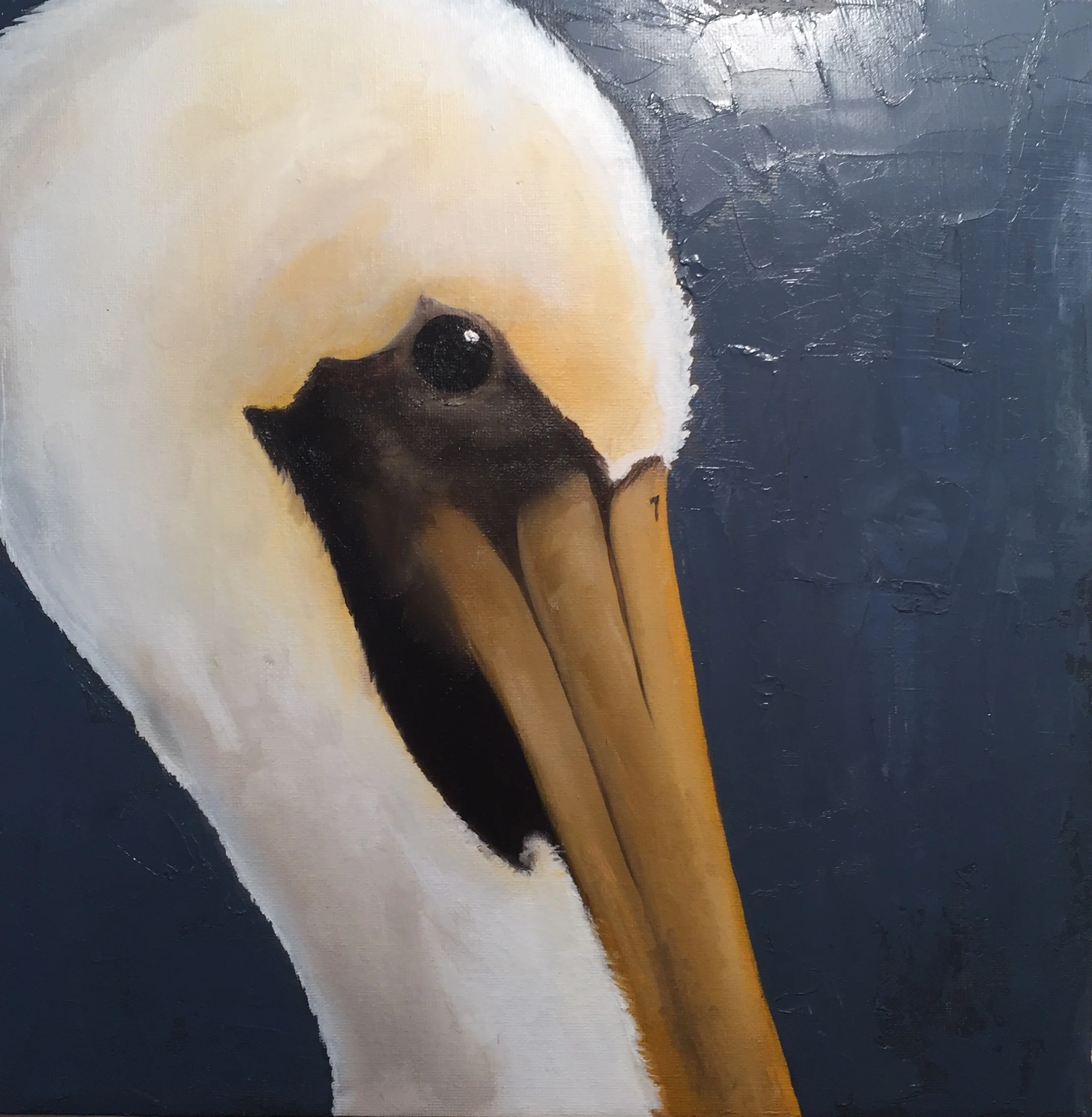  Oil on canvas. 12 in x 12 in. 