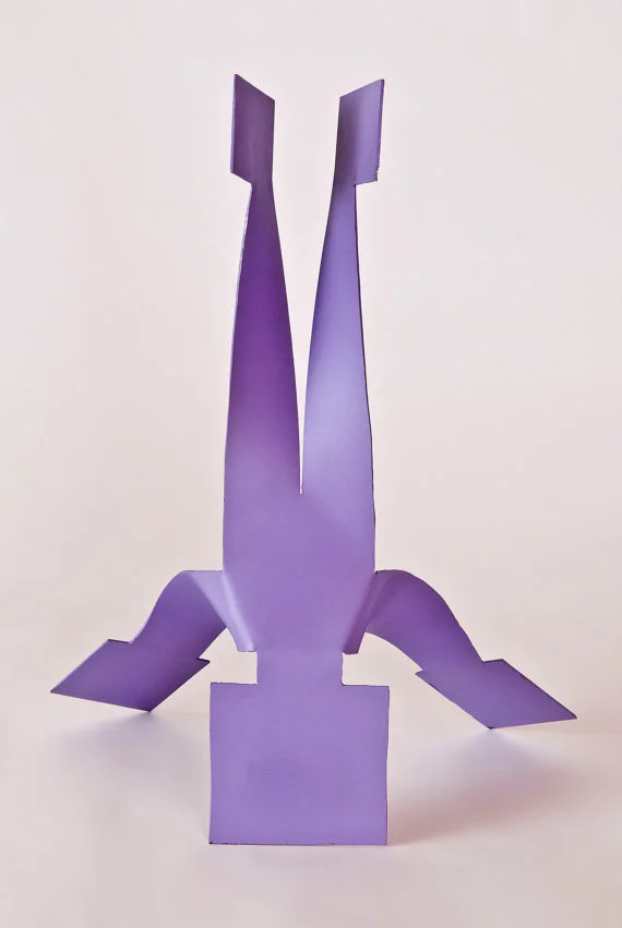 Salamba Sirasana/Headstand Pose Metal Yoga Sculpture