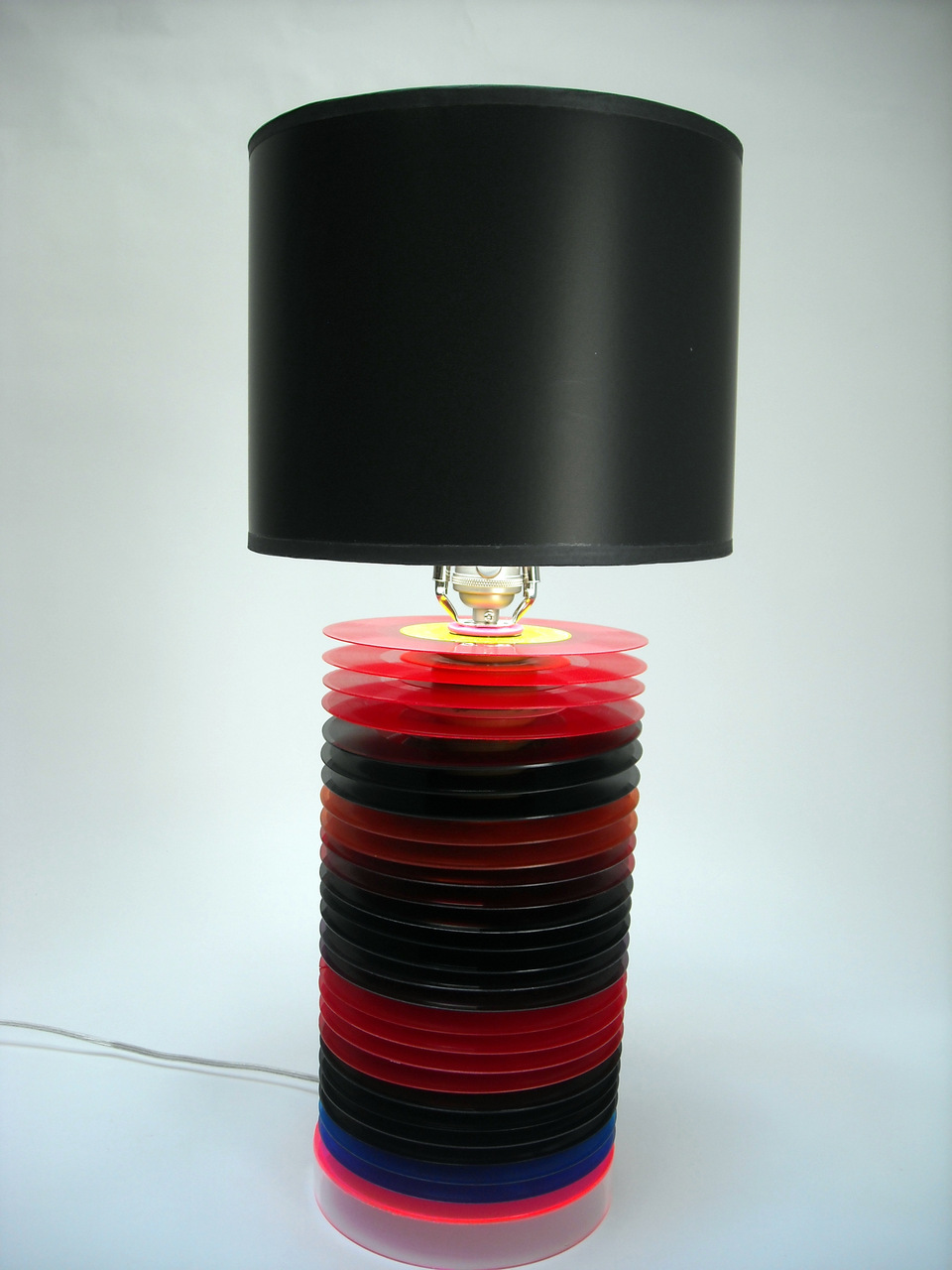 "MIX-UP" 45RPM RECORD TABLE LAMP