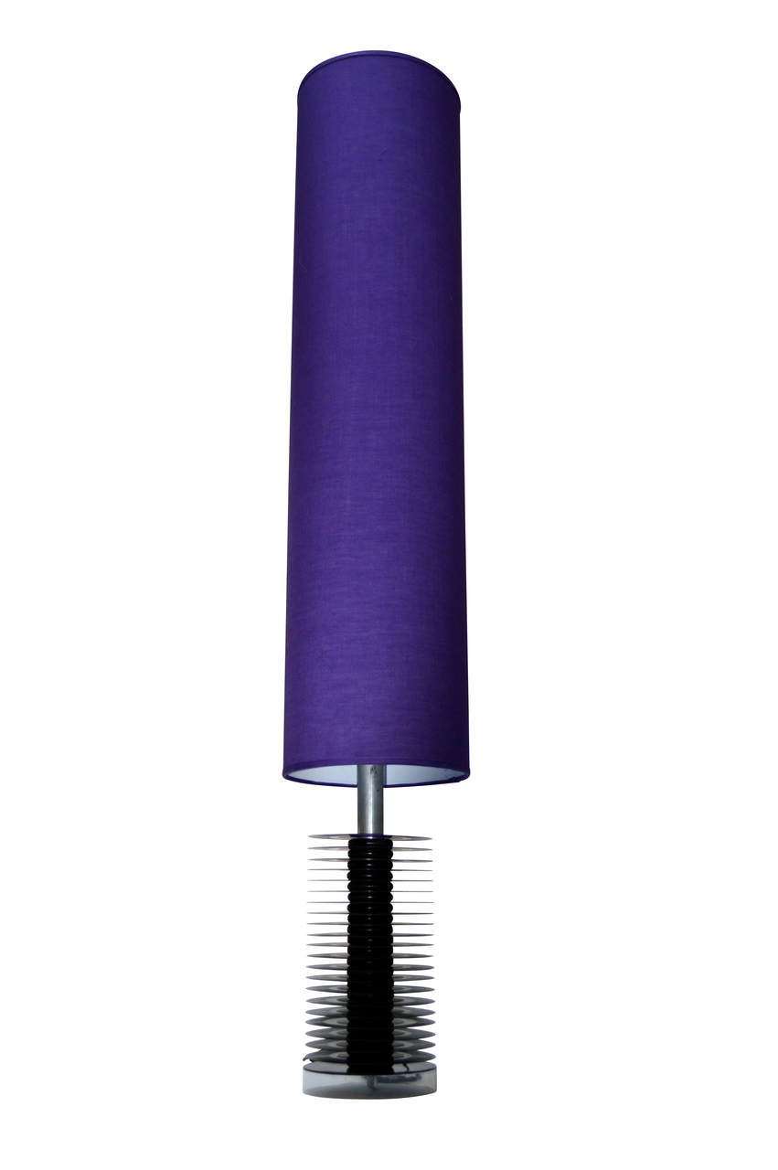 "ULTRA VIOLET" 45RPM RECORD FLOOR LAMP