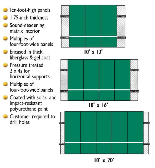 Tennis Practice Backboards — PlayGO Co.