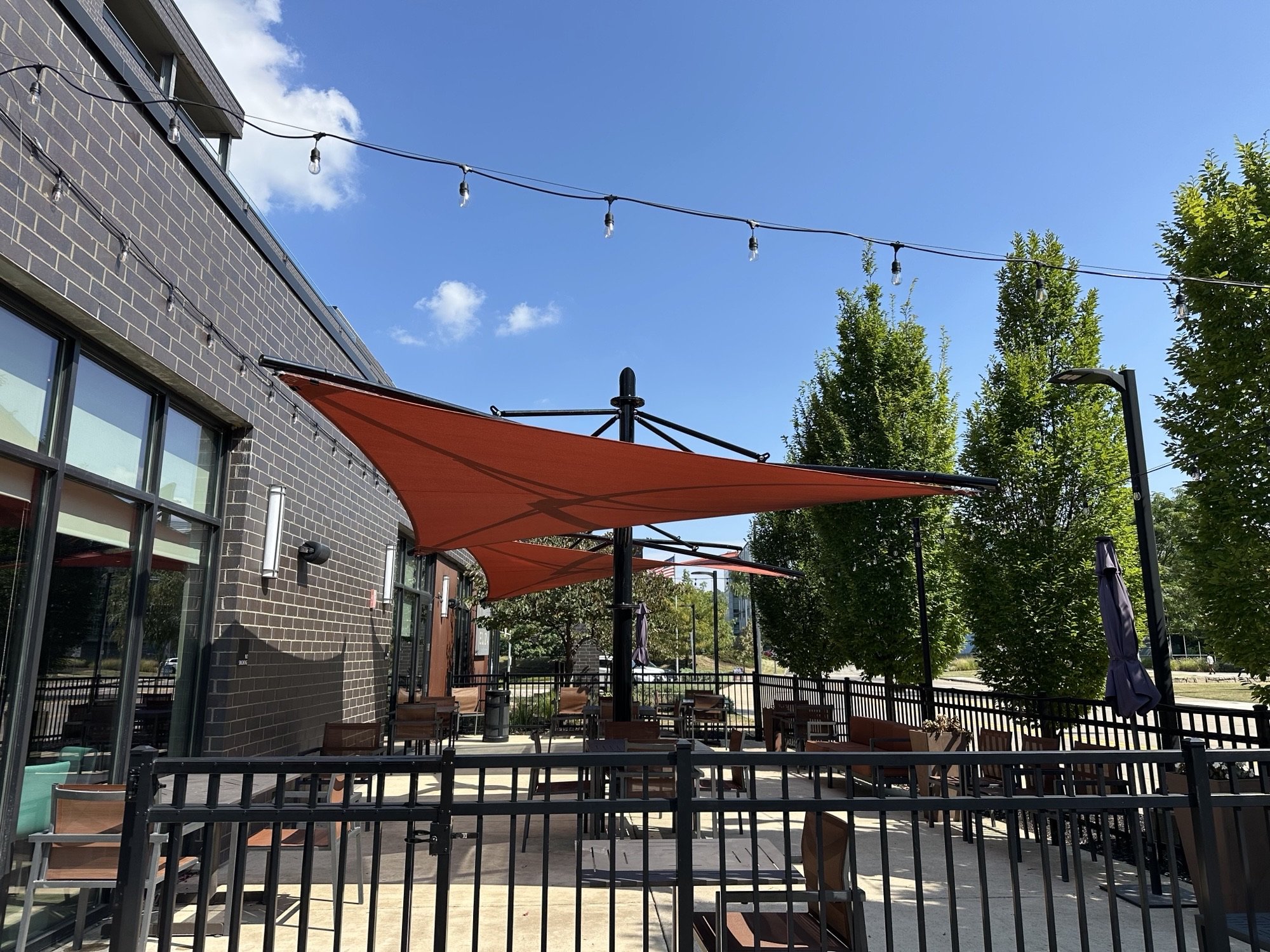 Hotel Indigo Shade Structure 