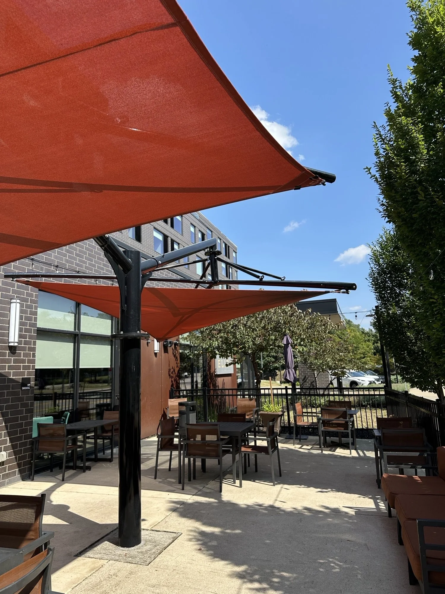 Hotel Indigo Shade Structure 