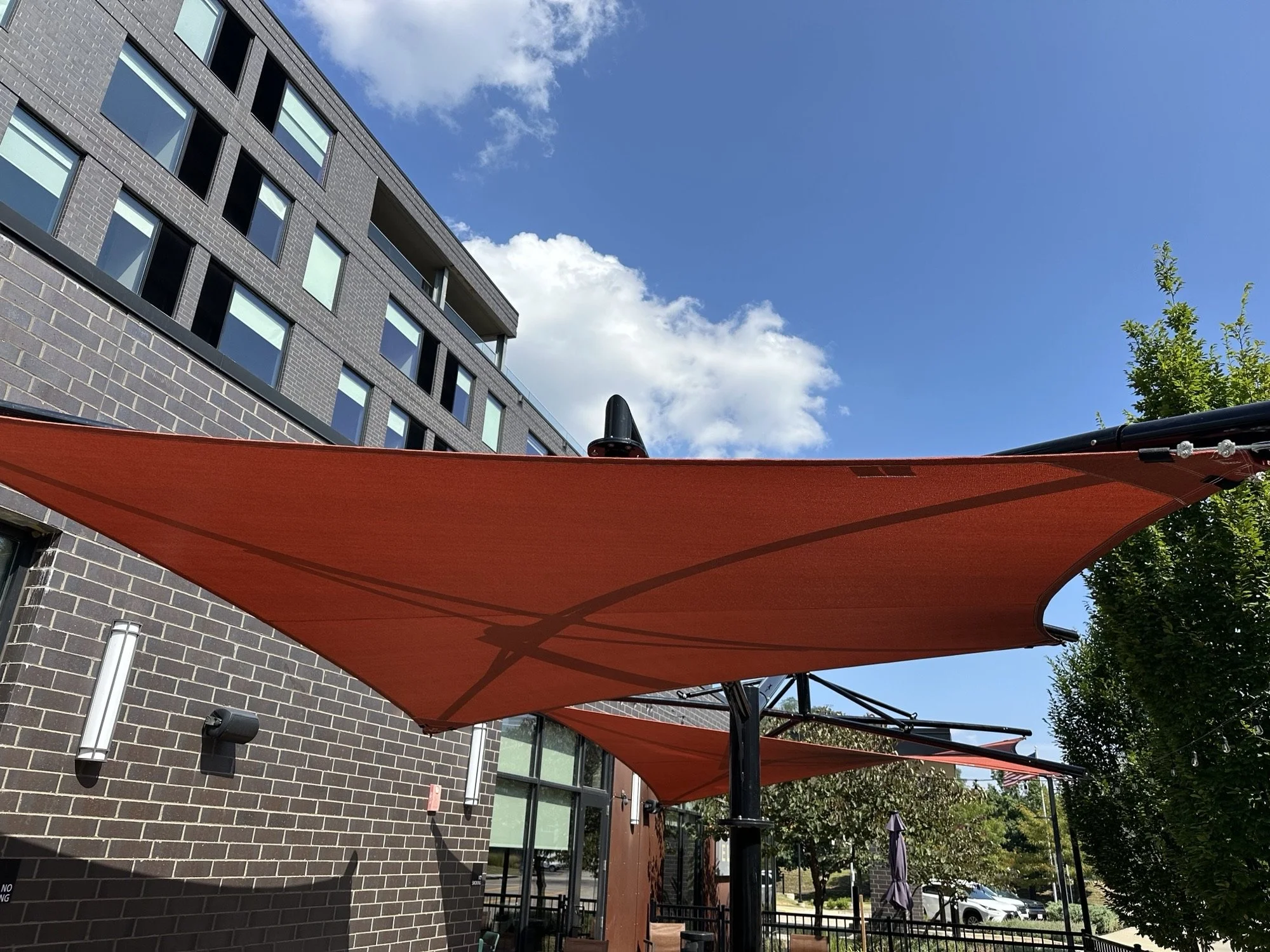 Hotel Indigo Shade Structure 