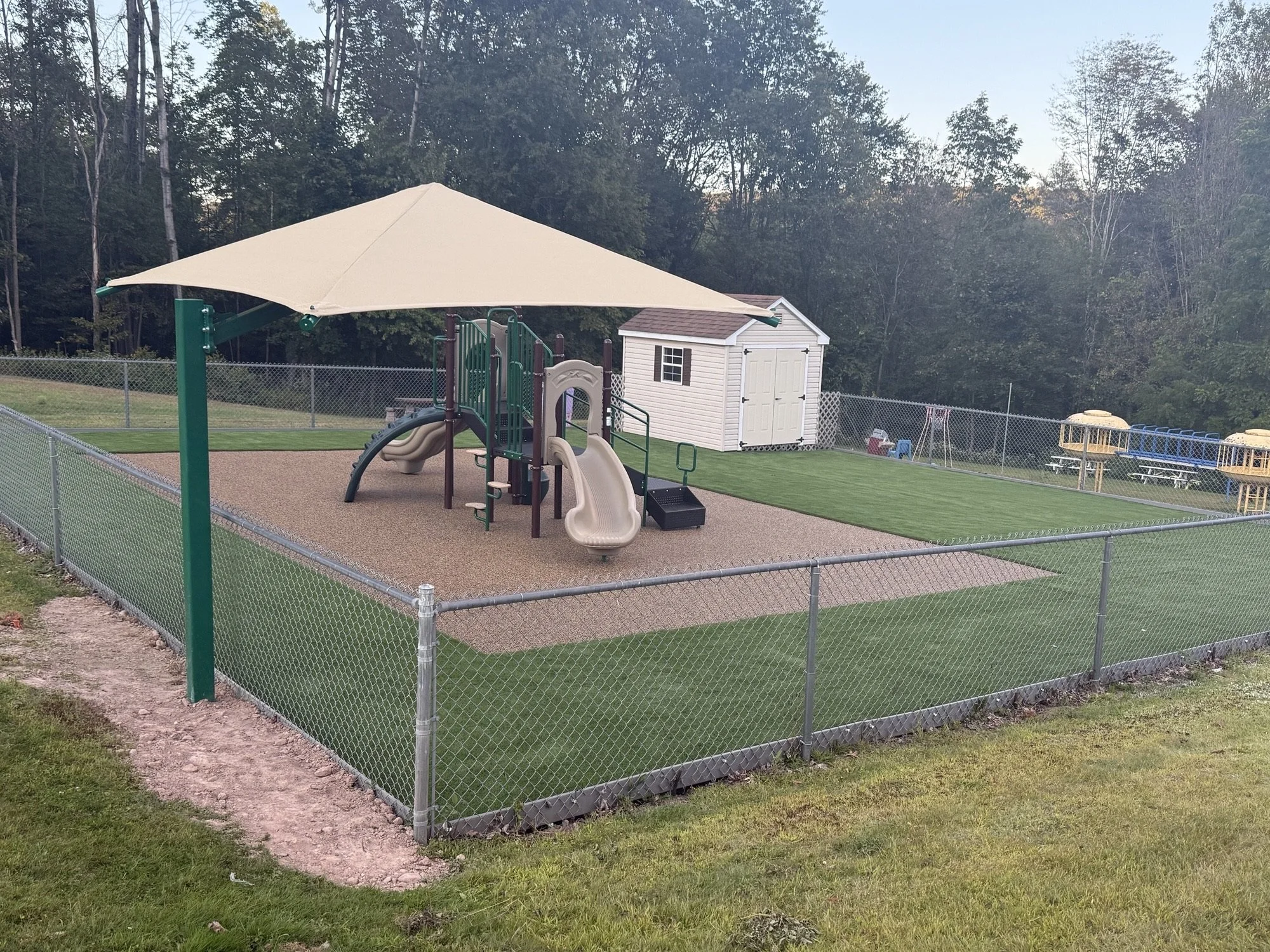Scranton Head Start Honesdale Shade Structure
