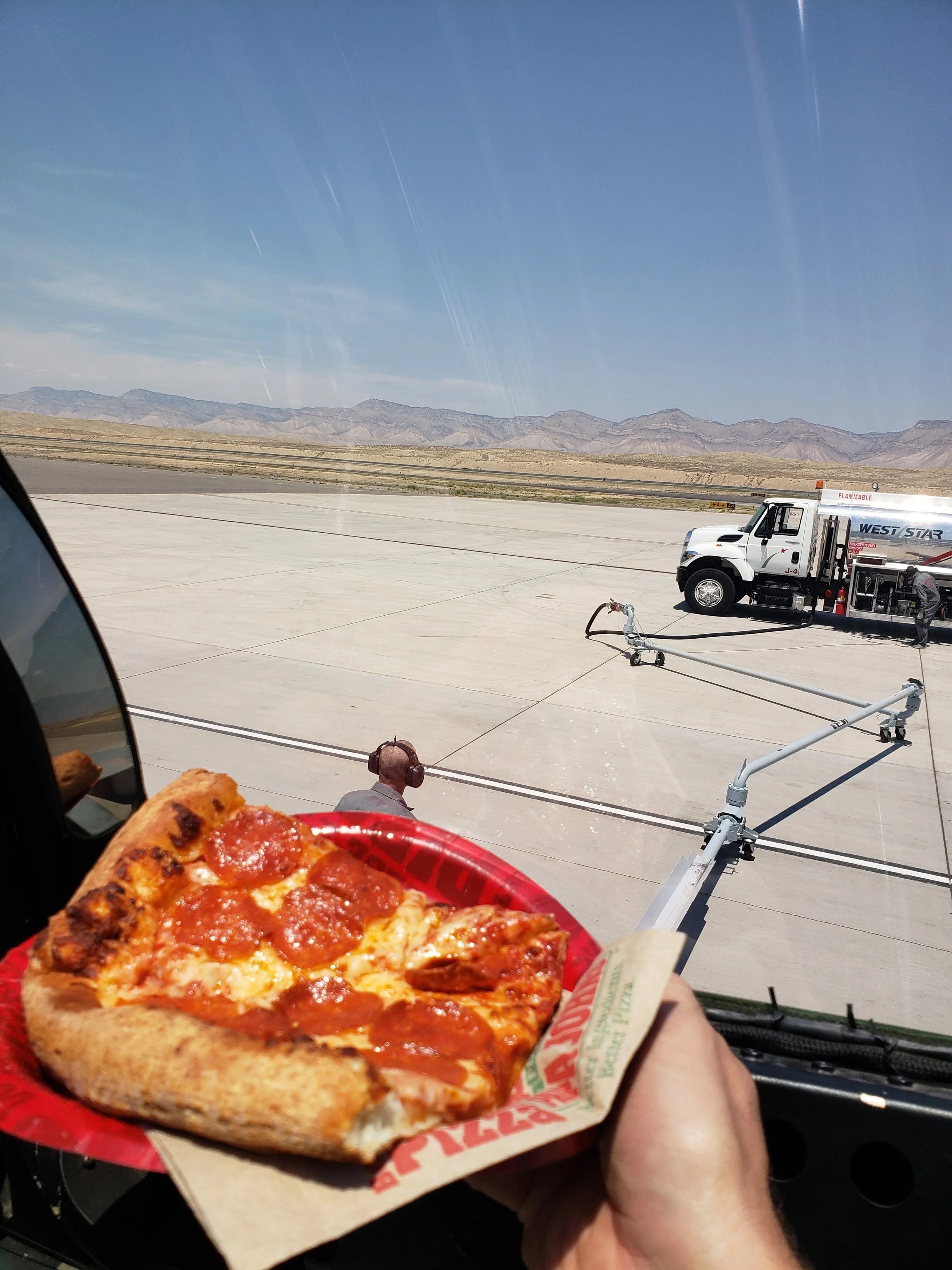 A fuel up and a fill up in Grand Junction - Justin Grofik | @scraps_fighter