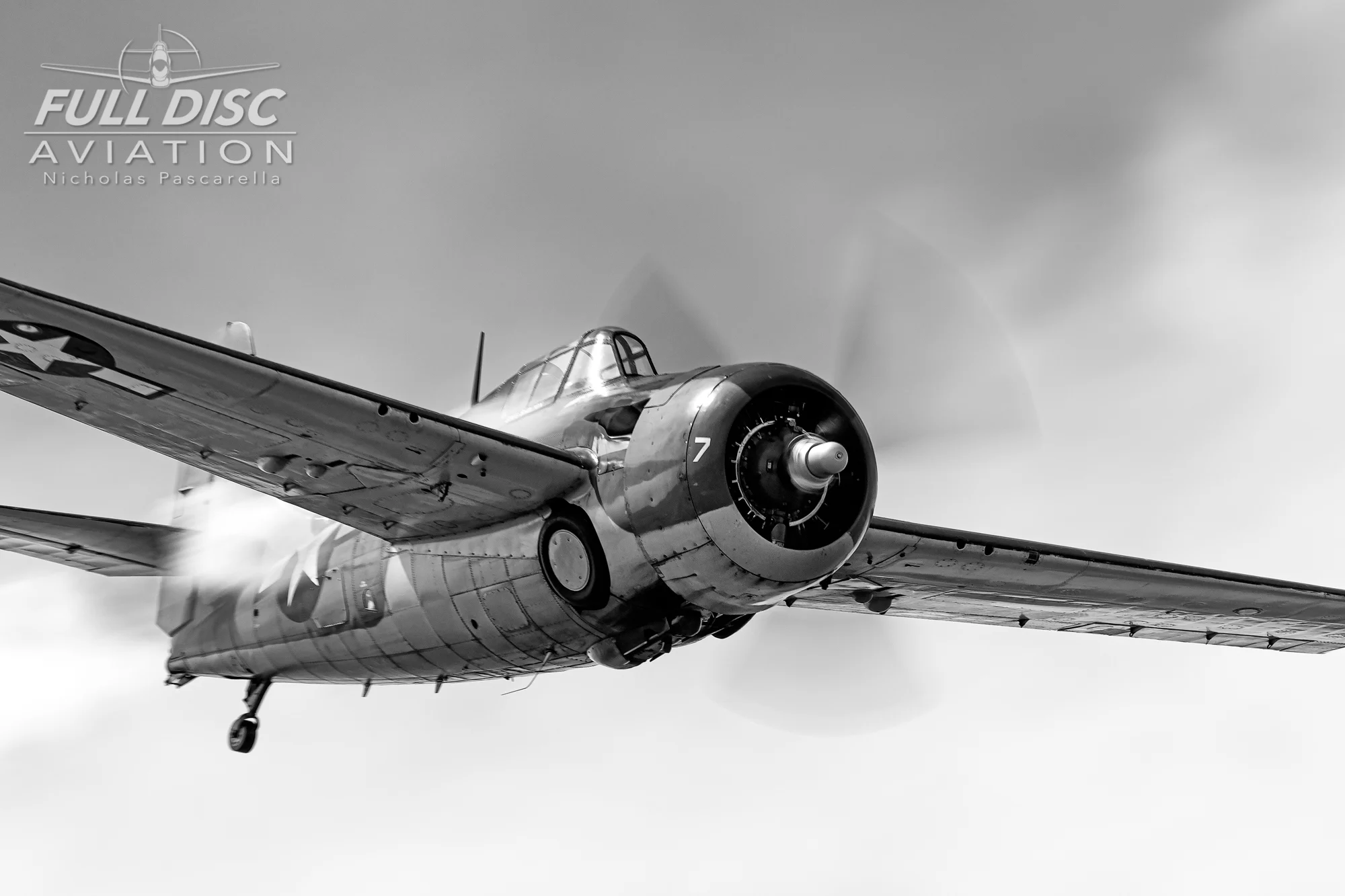 wwiiweekend_warbird_fulldiscaviation_nickpascarella_nicholaspascarella_gregshelton_fm2wildcat_overhead_blackandwhite.jpg