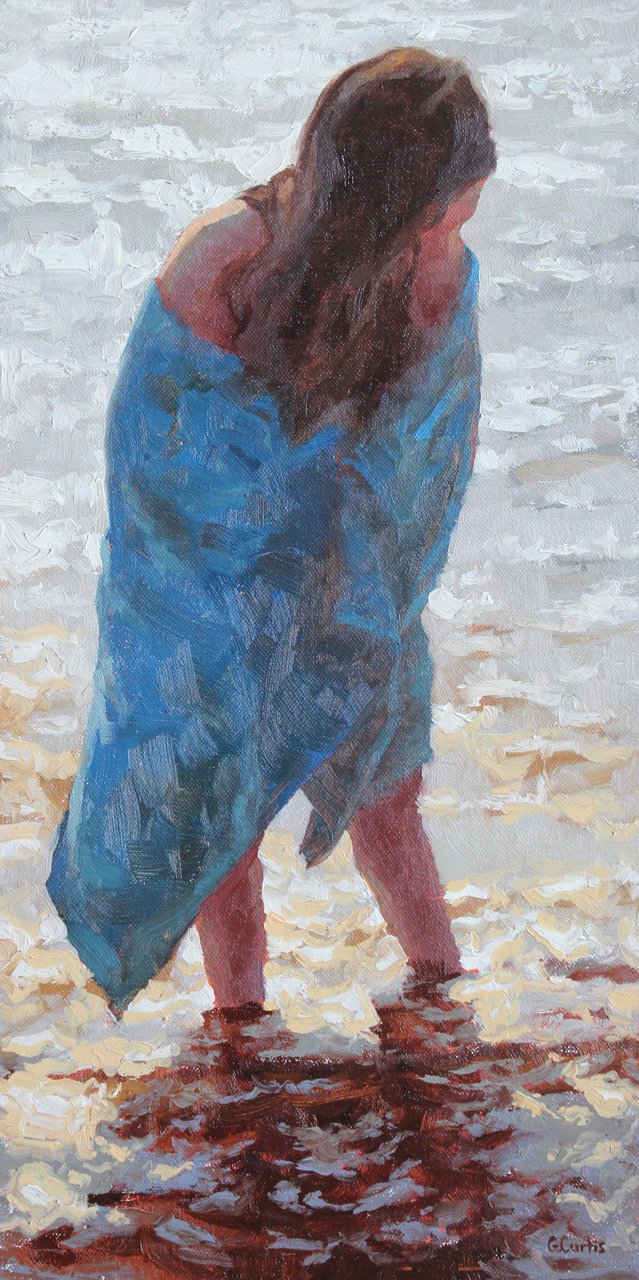 Turquoise Perspective, *Sold