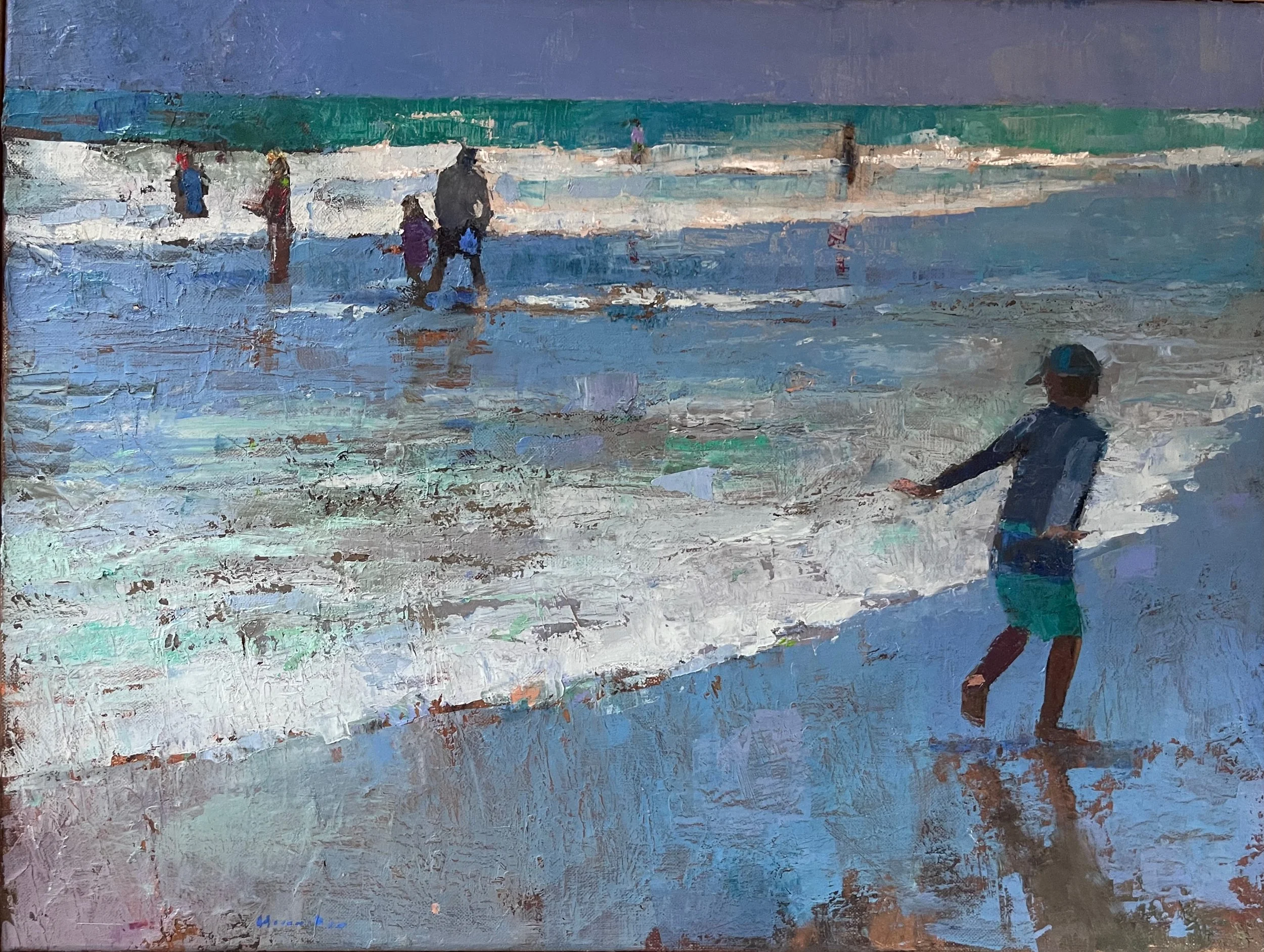 Running along the Waves, PEI, *Sold