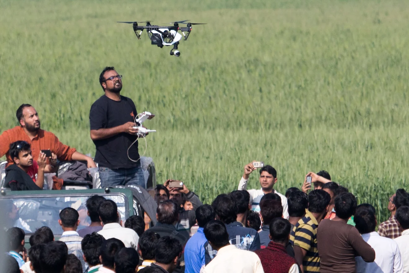 Launching the DJI Inspire 1
