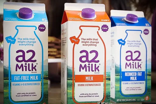  Latte A2 prodotto da mucche con beta-caseina tipo A2 