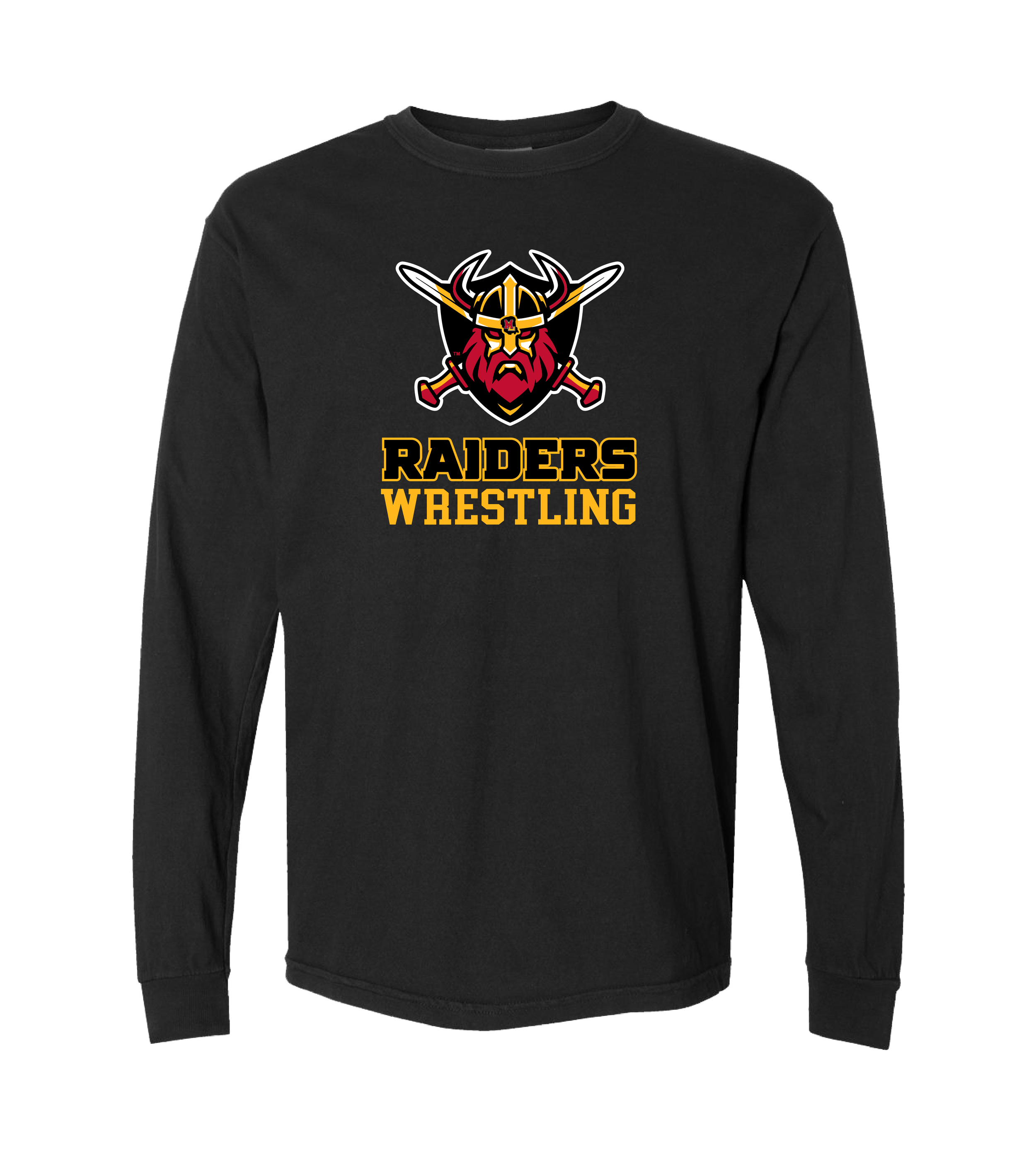 2025_12 MilleLacsRaiders_Wrestling_Vertical Stacked Shield FC_6014_Black.png