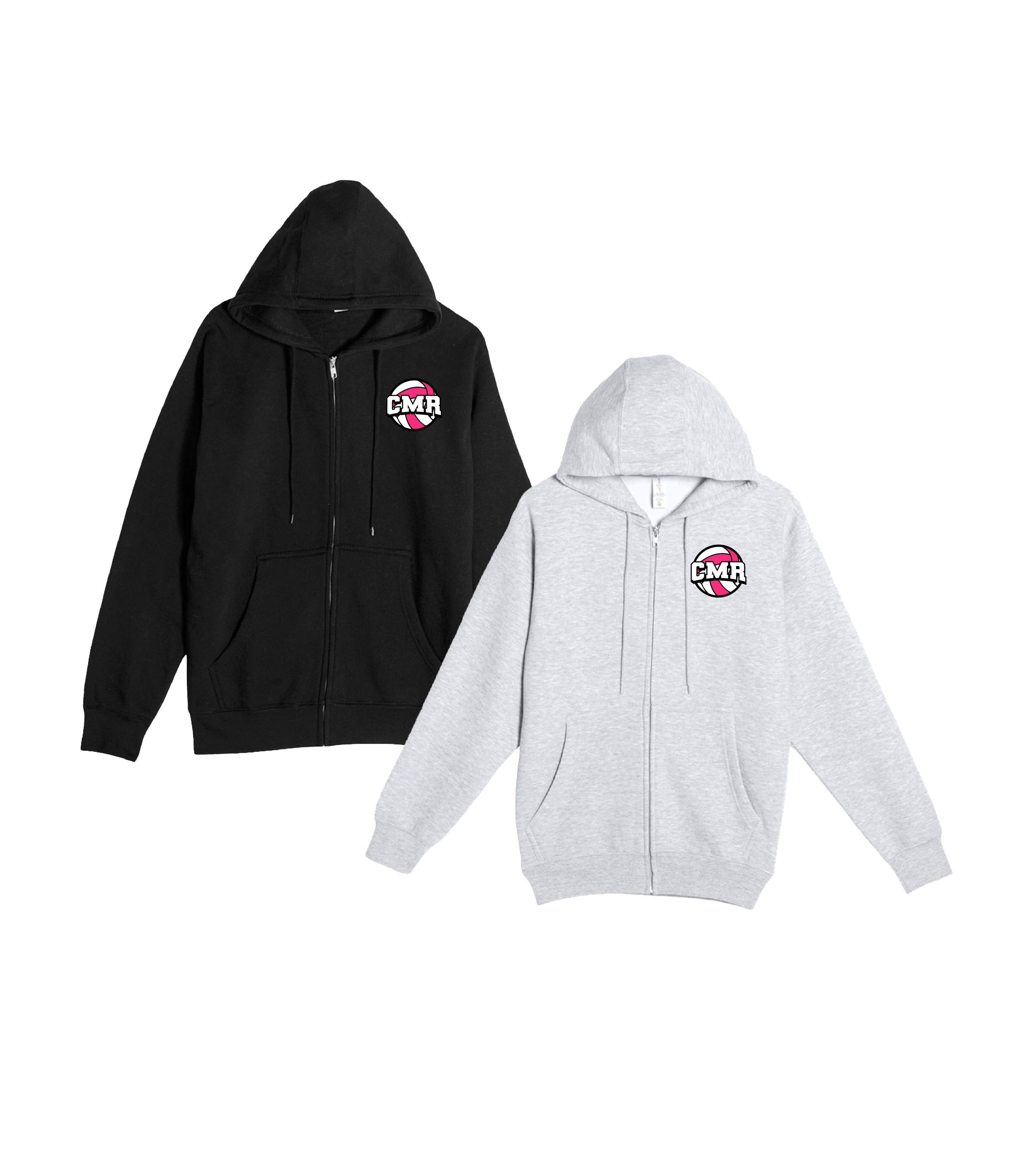 Central MN Rapids - CMR Embroidery // Unisex Premium Full-Zip Hooded Sweatshirt