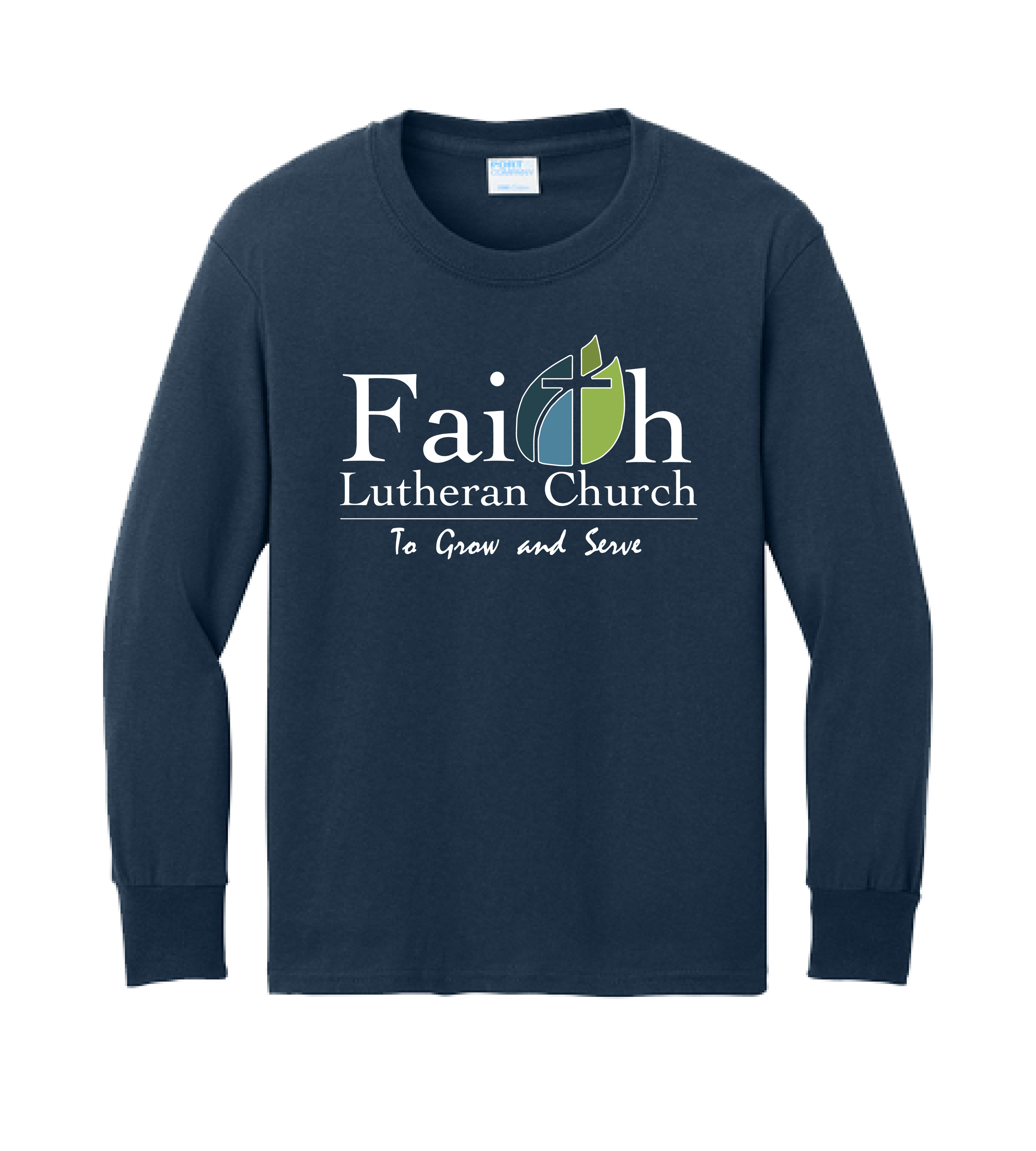 005 Faith Lutheran Church_To Grow and Serve CAD_PC54YLS_Navy.png