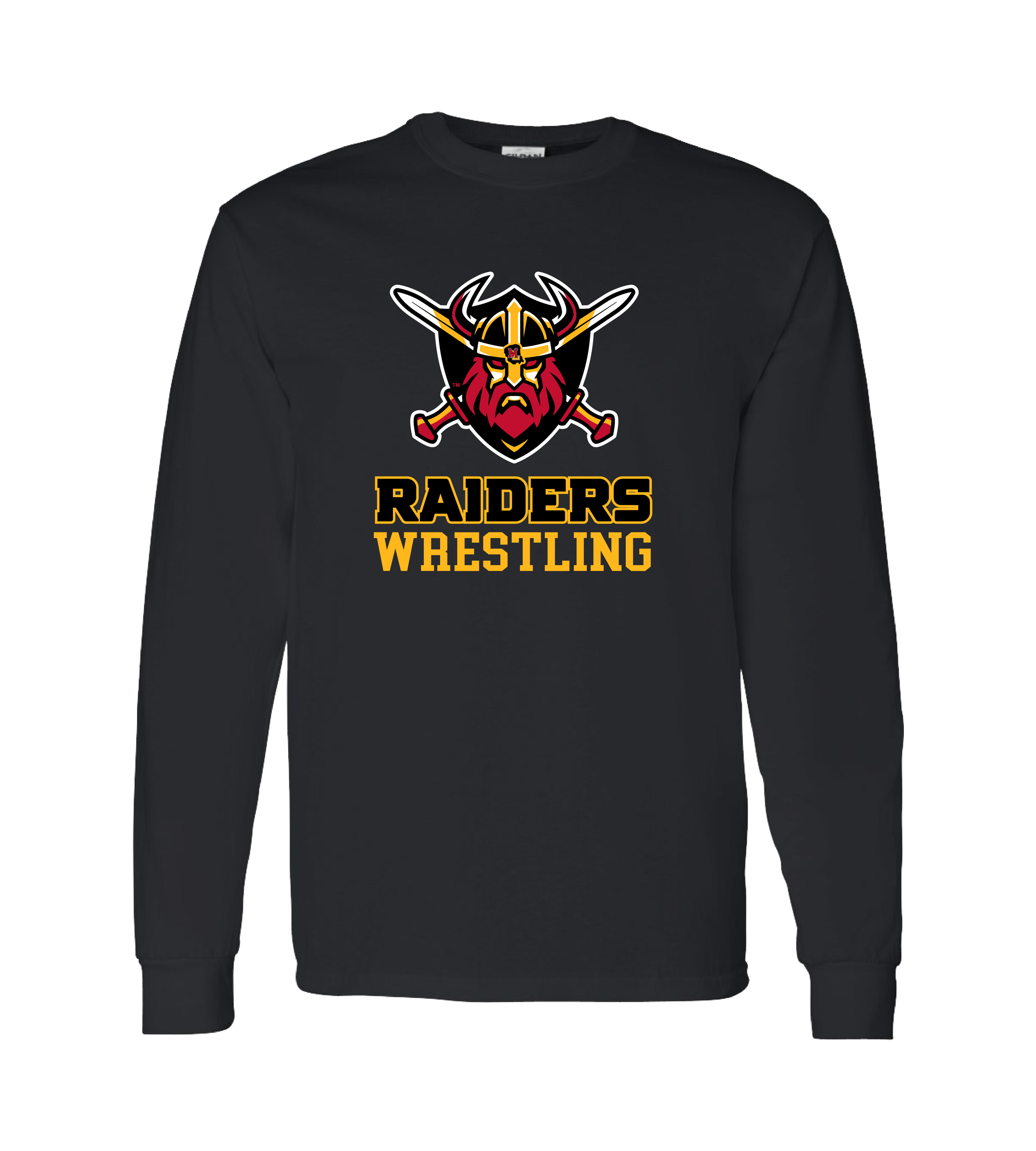 2025_12 MilleLacsRaiders_Wrestling_Vertical Stacked Shield FC_5400_black.png