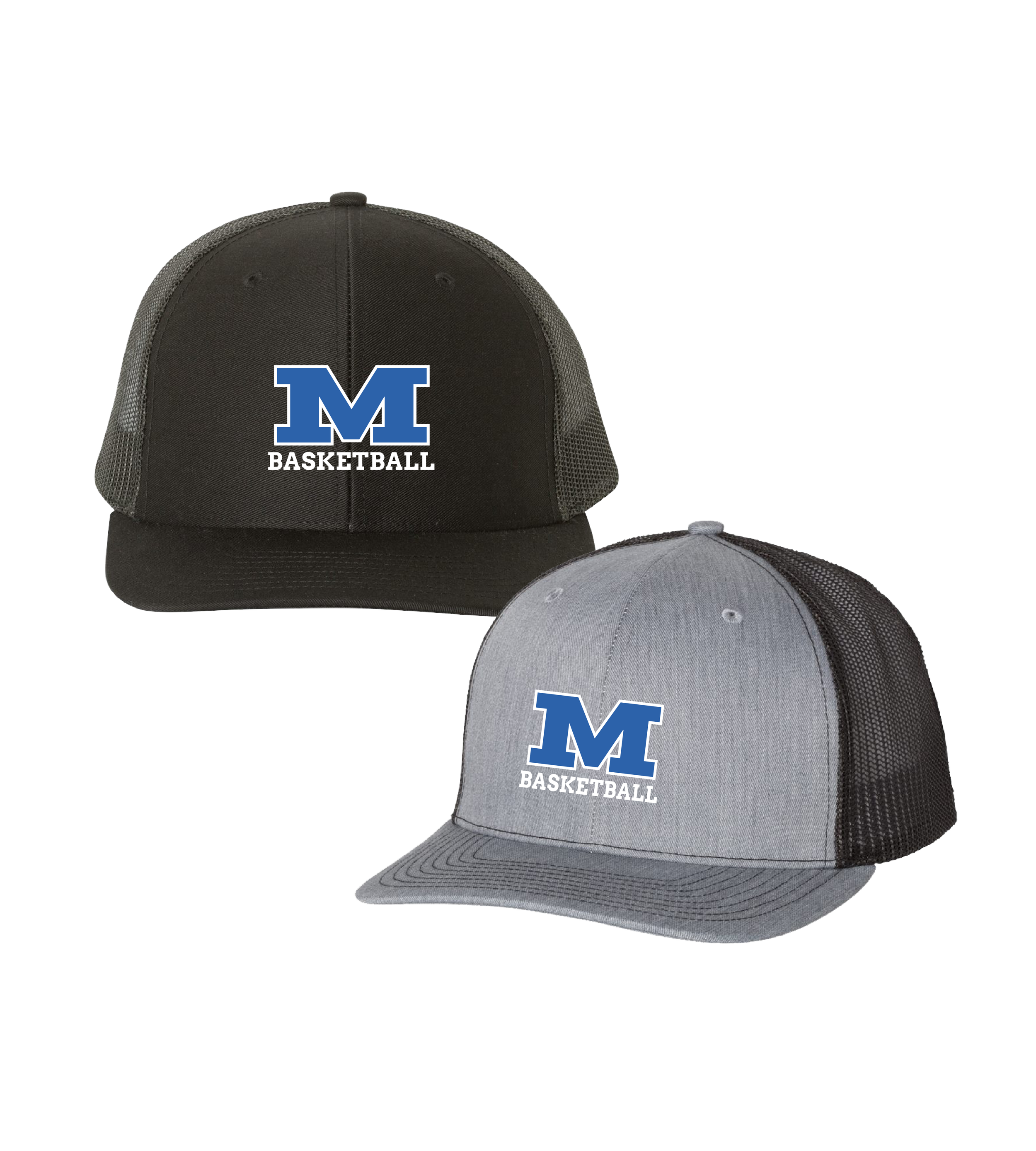 Mora Basketball M LC Embroidery // Snapback Trucker Cap