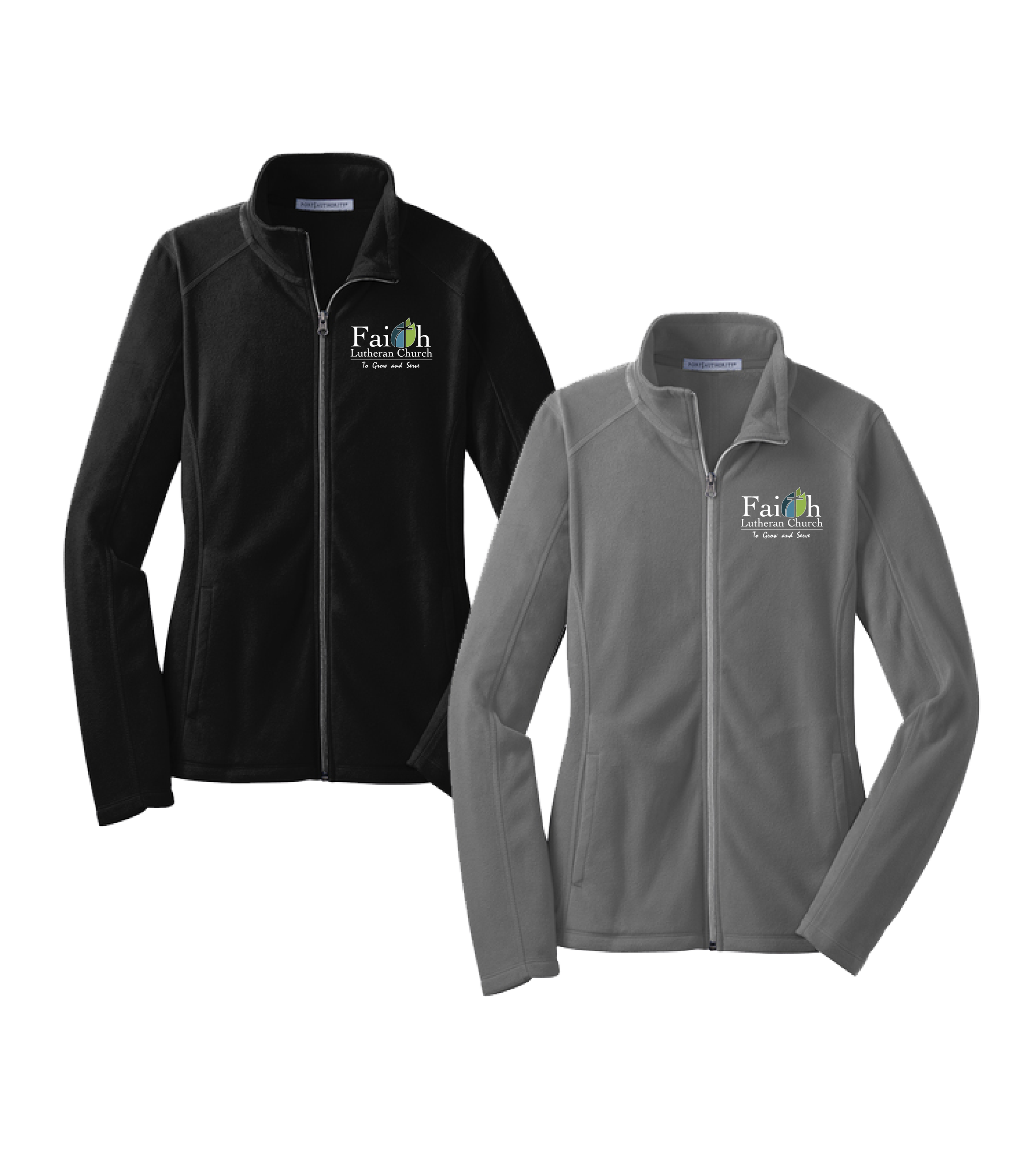 Faith Lutheran Church-TGS Embroidery // Women’s Microfleece Jacket