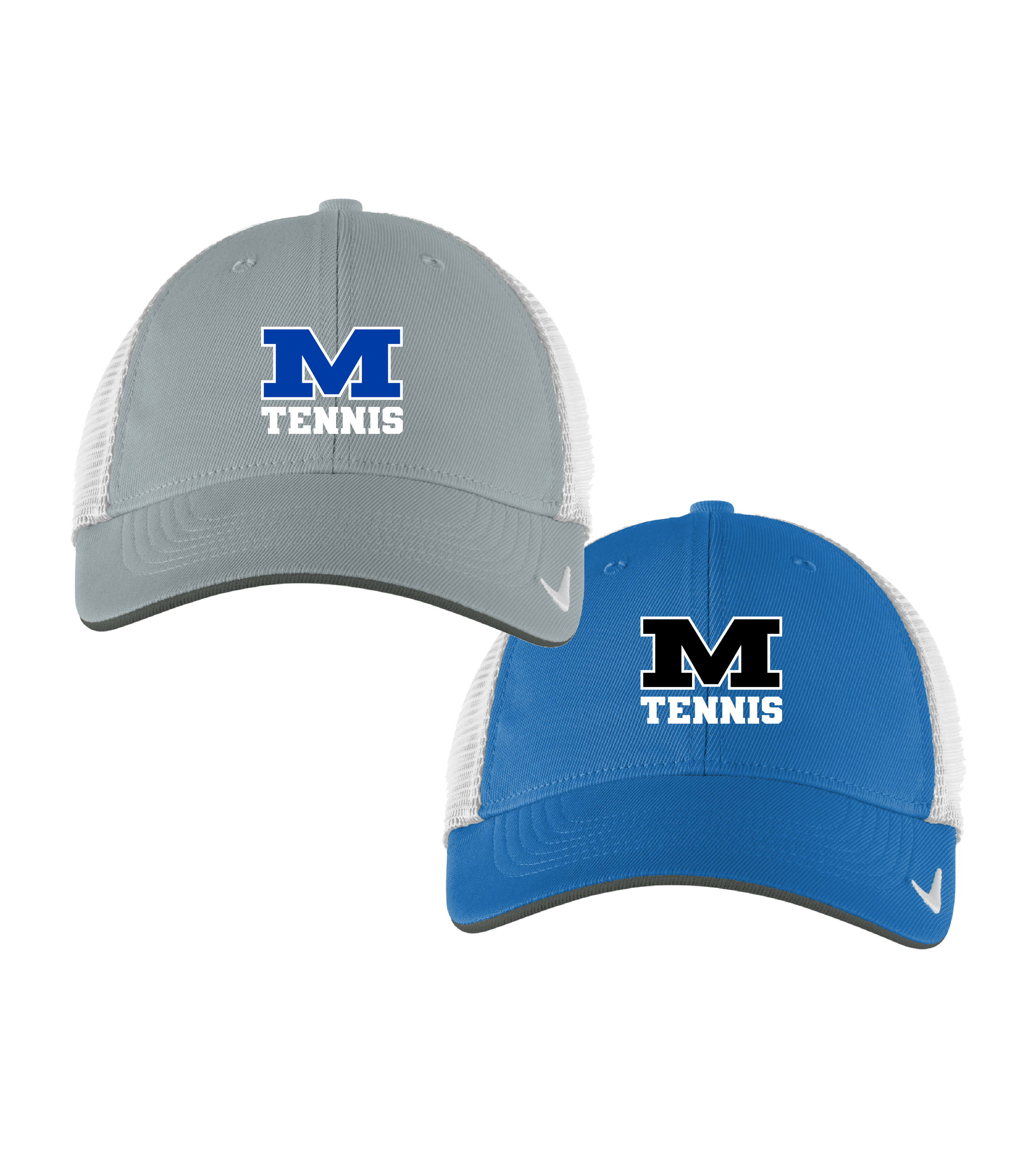 Mora School M Tennis // Nike Stretch-to-Fit Mesh Back Cap