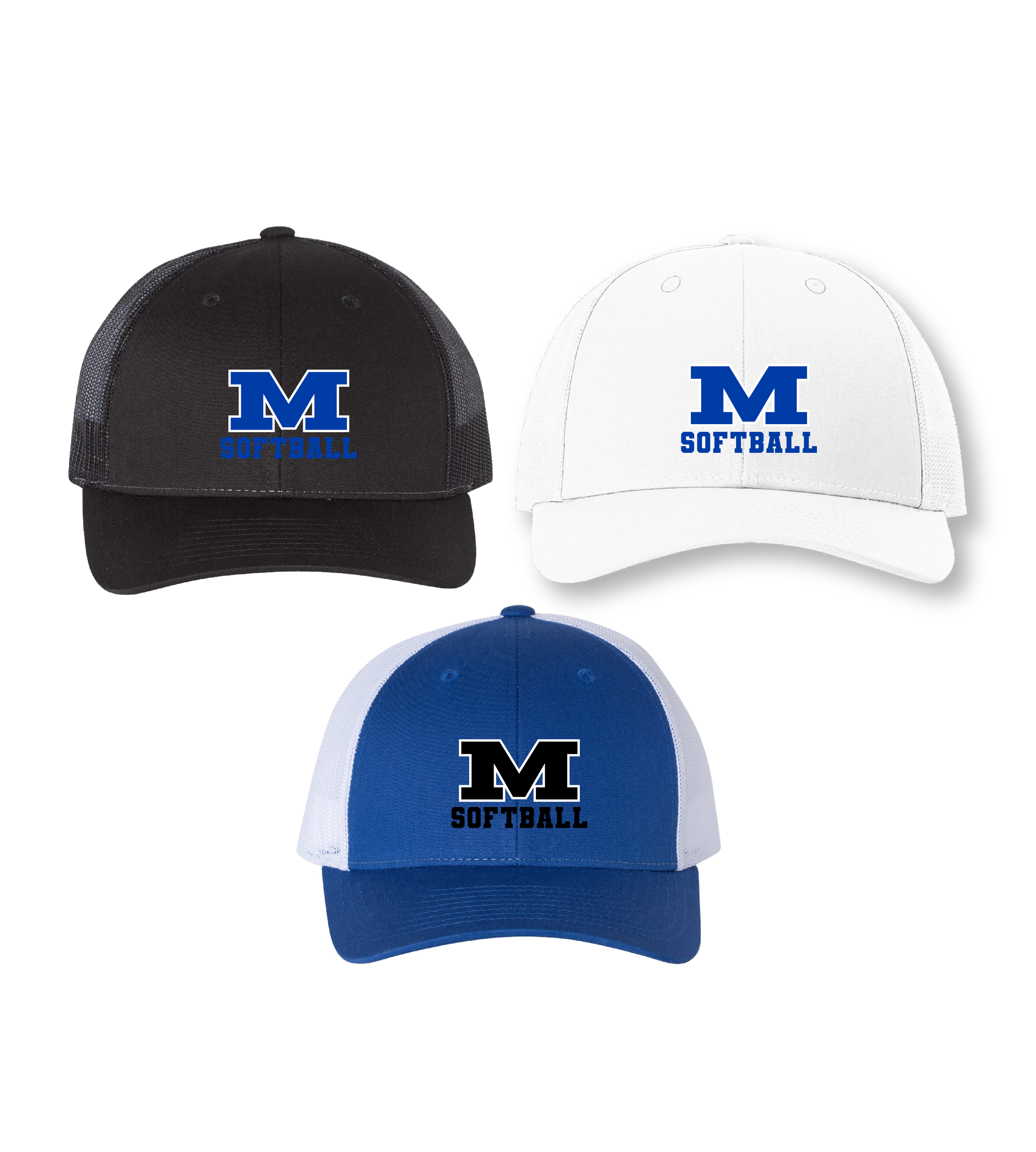 Mora Softball - M LC 2C Emb // Low Pro Trucker Cap