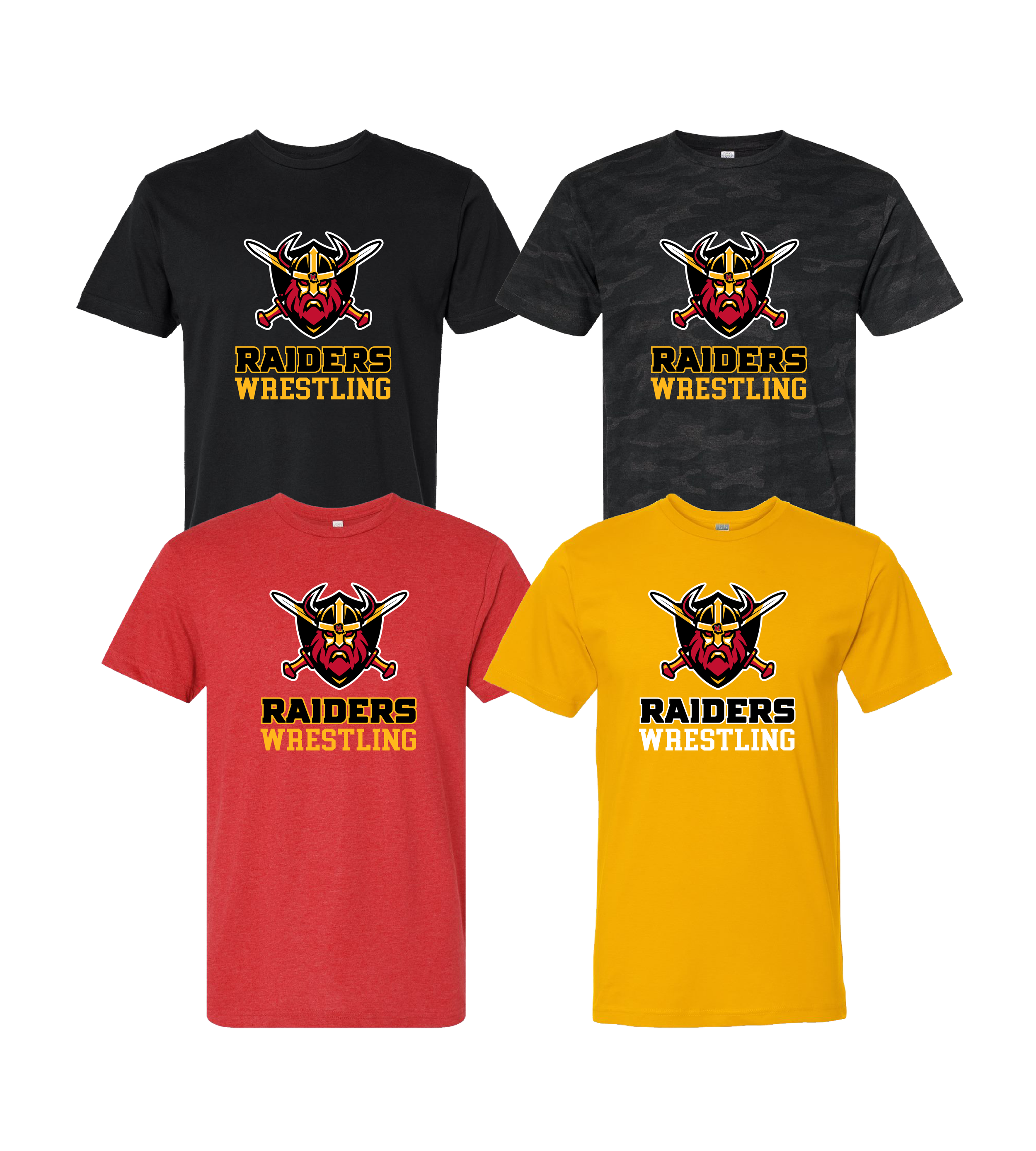 MLR Wrestling Vertical Stacked Shield // Unisex Fine Jersey Tee
