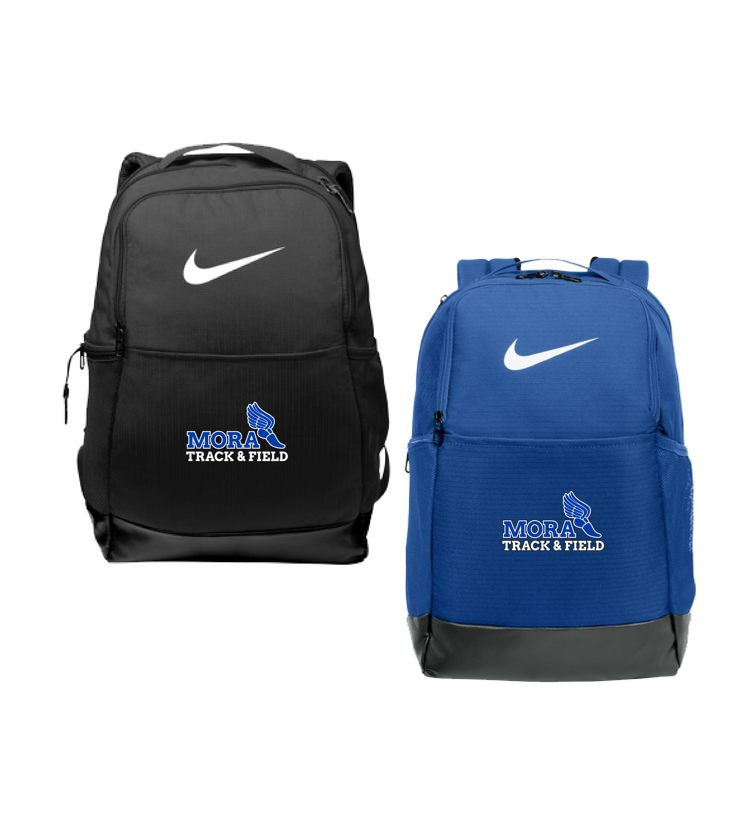 Mora Track & Field Shoe Embroidery // Nike Brasilia Medium Backpack