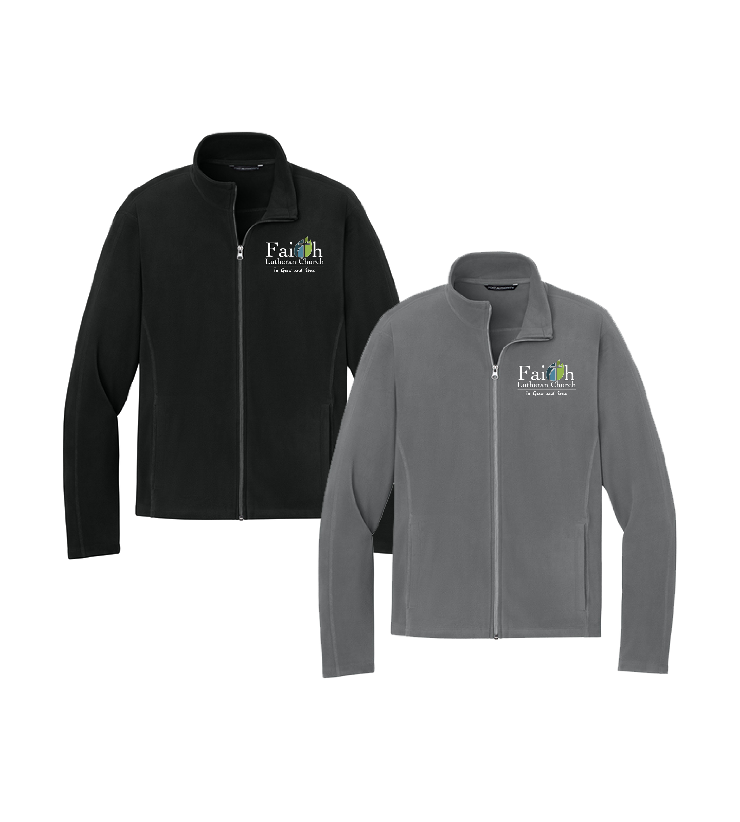 Faith Lutheran Church-TGS Embroidery // Microfleece Jacket
