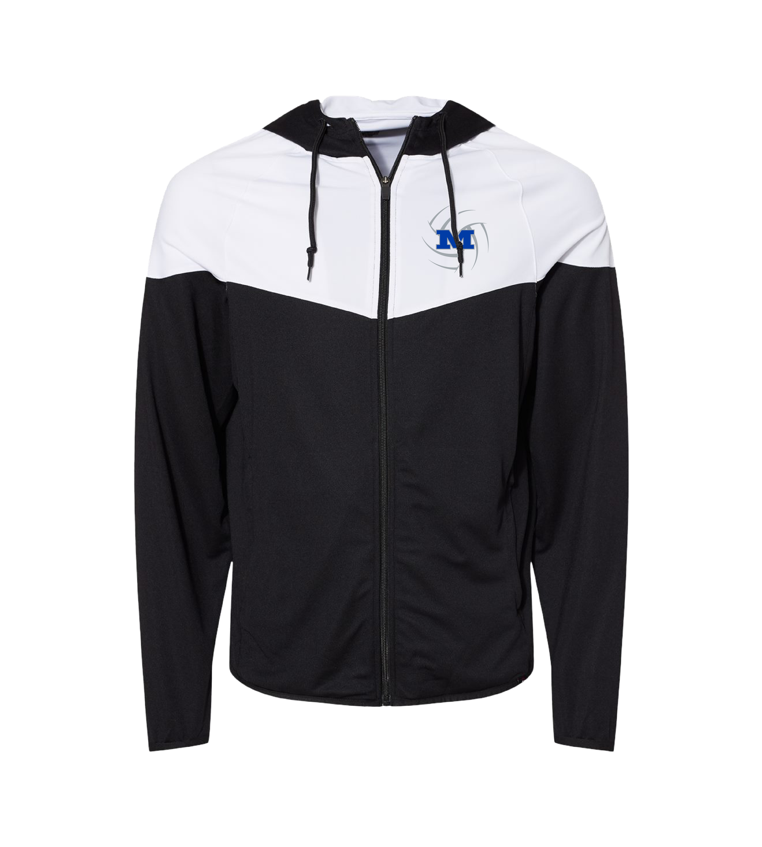 Mora School_Volleyball_Icon Text M Emb CAD_7722_Black-White.png