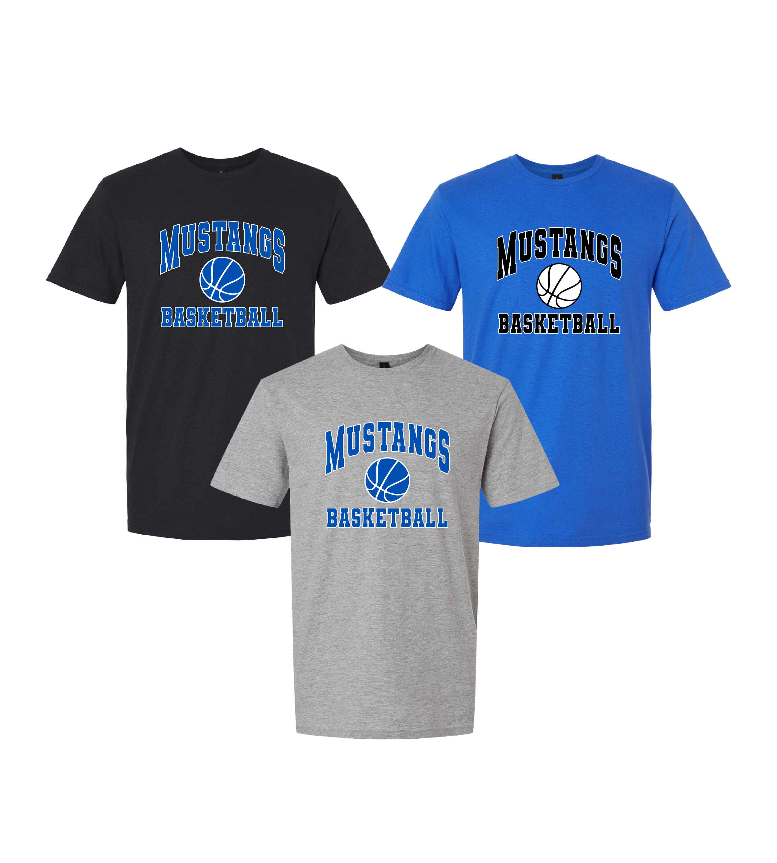 Mora Basketball Icon Arch // Unisex Softstyle® T-Shirt