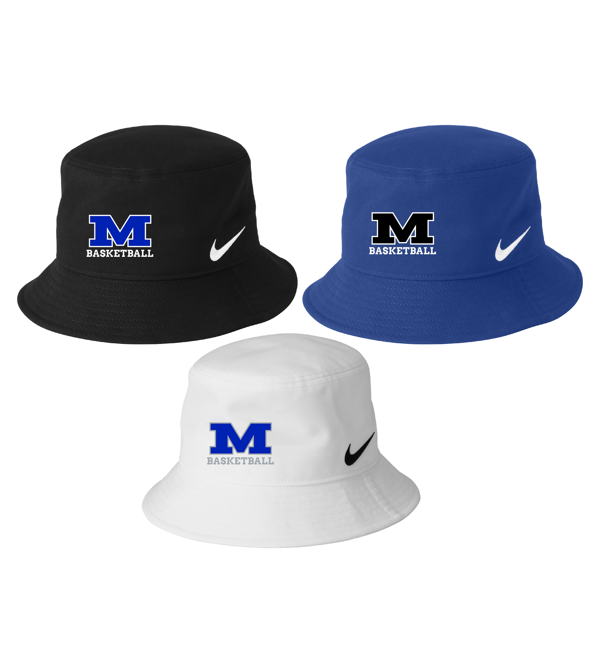 Mora Basketball M Embroidery | Nike Swoosh Bucket Hat
