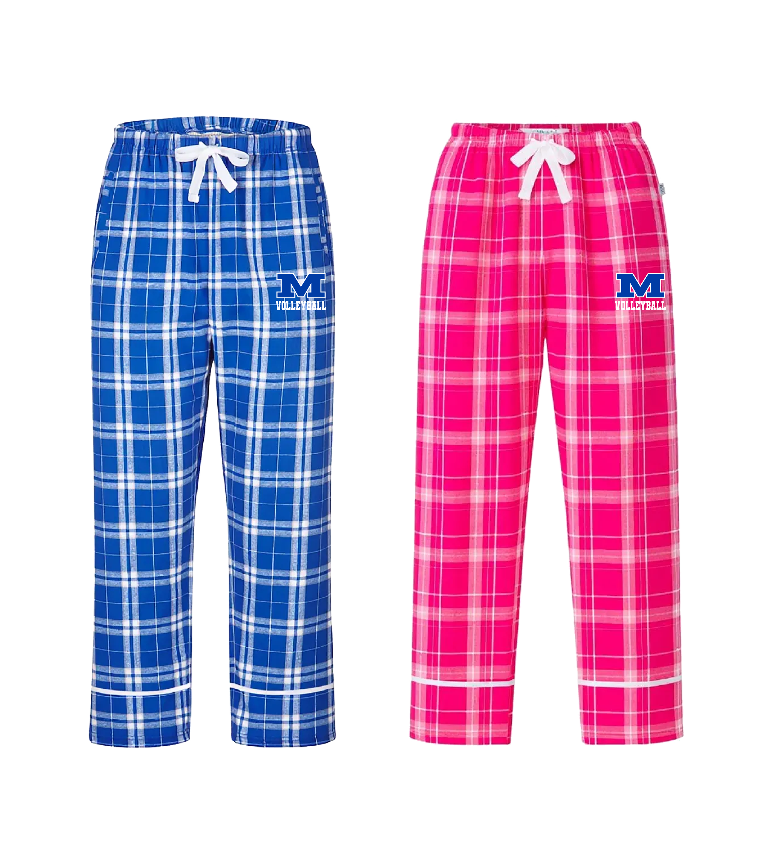 Mora Volleyball - M Volleyball Emb // Ladies Cuff Flannel Pant