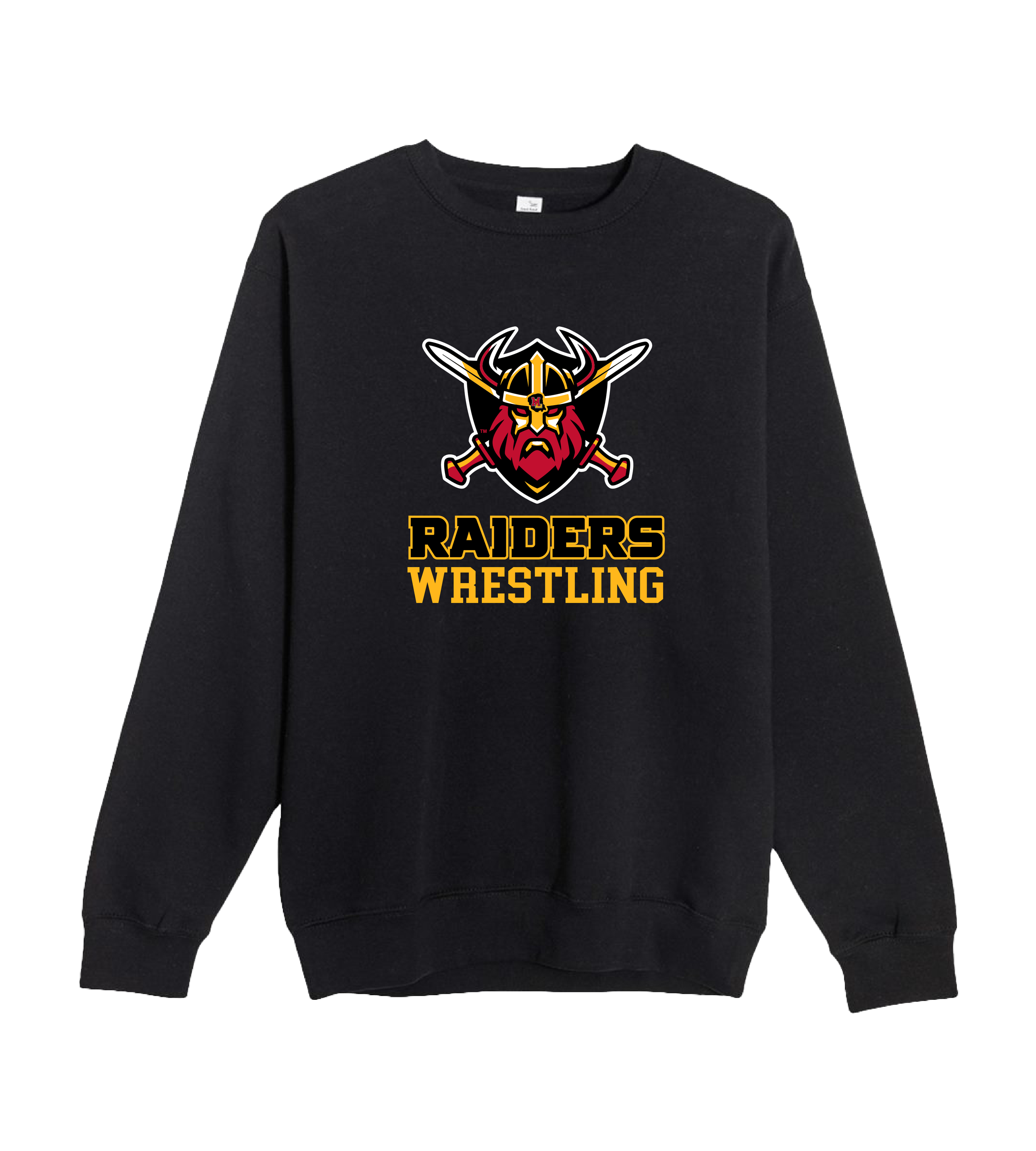 2025_12 MilleLacsRaiders_Wrestling_Vertical Stacked Shield FC_LS14004_Black.png
