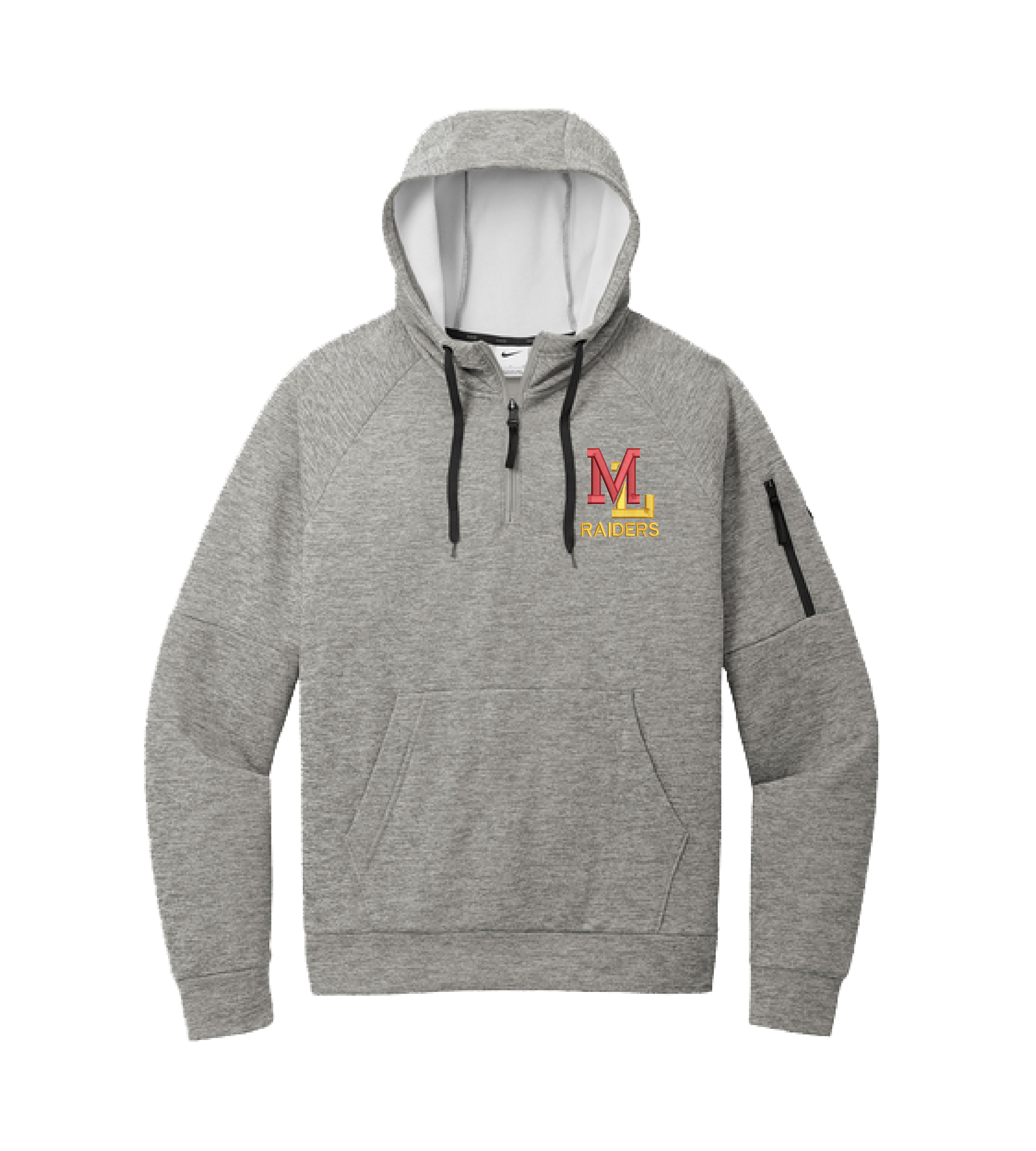 MilleLacsRaiders_ML Logo Emb CAD_NKFD9742_Dark Grey Heather.png