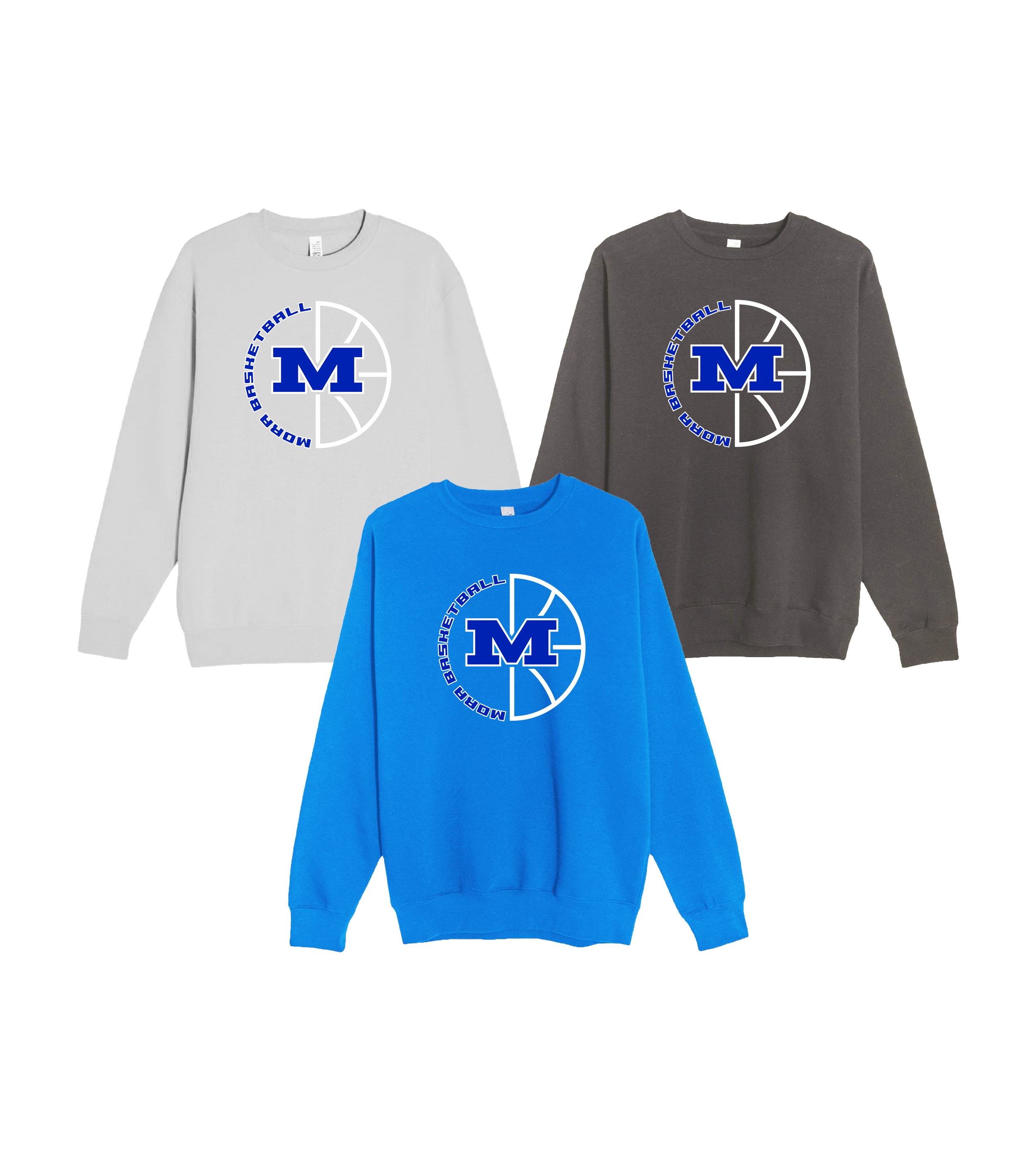Mora Basketball MM011 | Unisex Premium Crewneck Sweatshirt