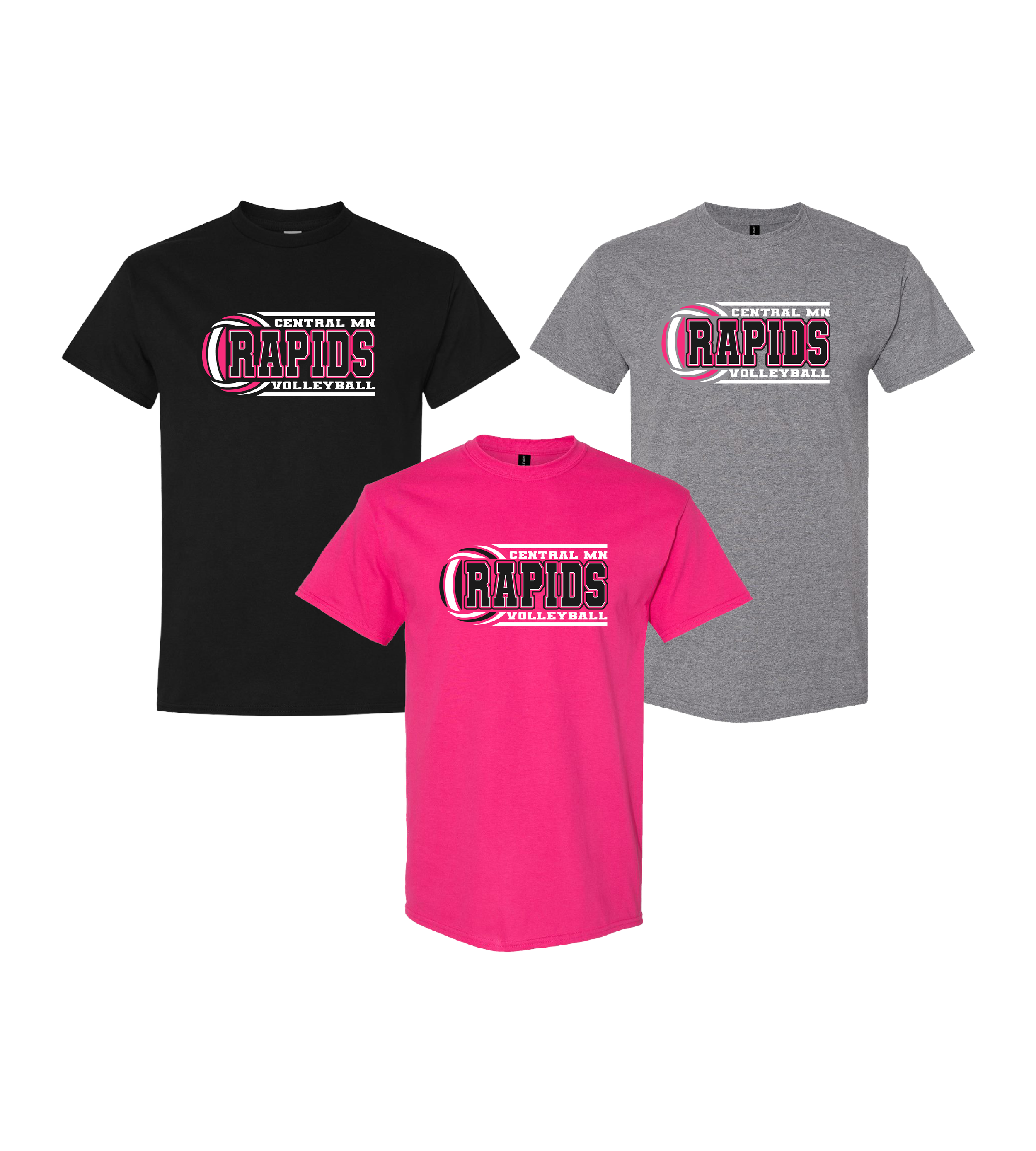 Central MN Rapids - Collegiate // Unisex Heavy Cotton™ T-Shirt