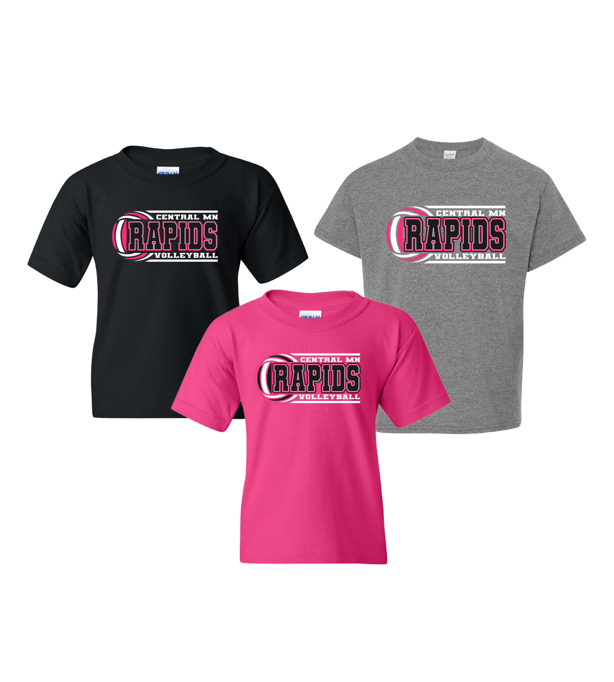 Central MN Rapids - Collegiate // Youth Heavy Cotton™ T-Shirt