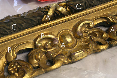 Maintenance Of Gilt Objects, How To Remove Paint From Gilded Mirror Frame