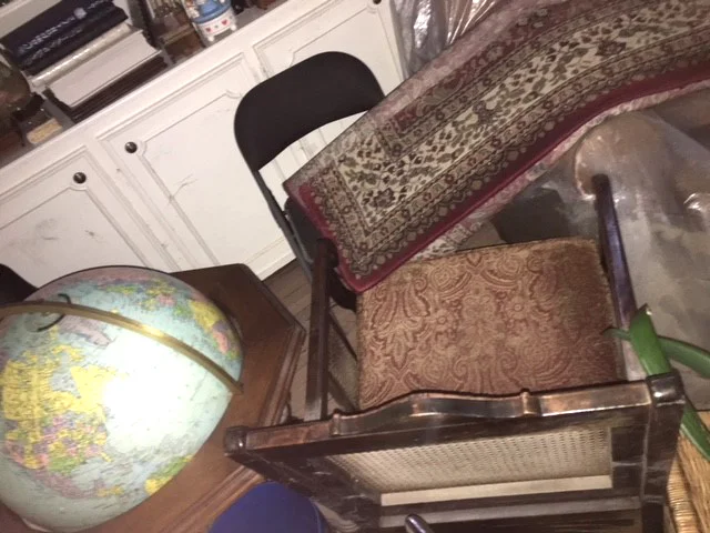 Everything below four feet in the house was gone. My great grandparent's furniture…